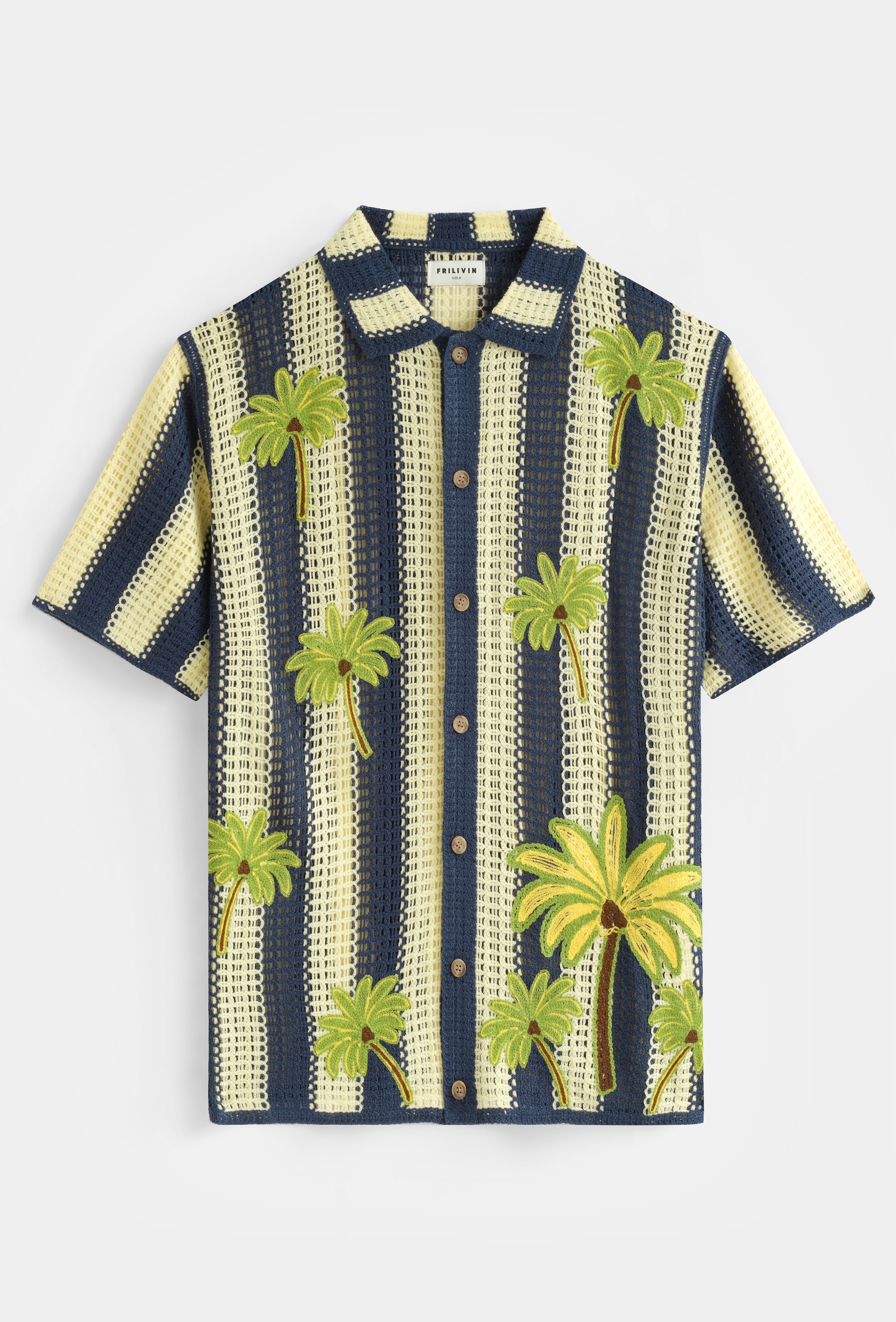 Ensemble chemise short tropical