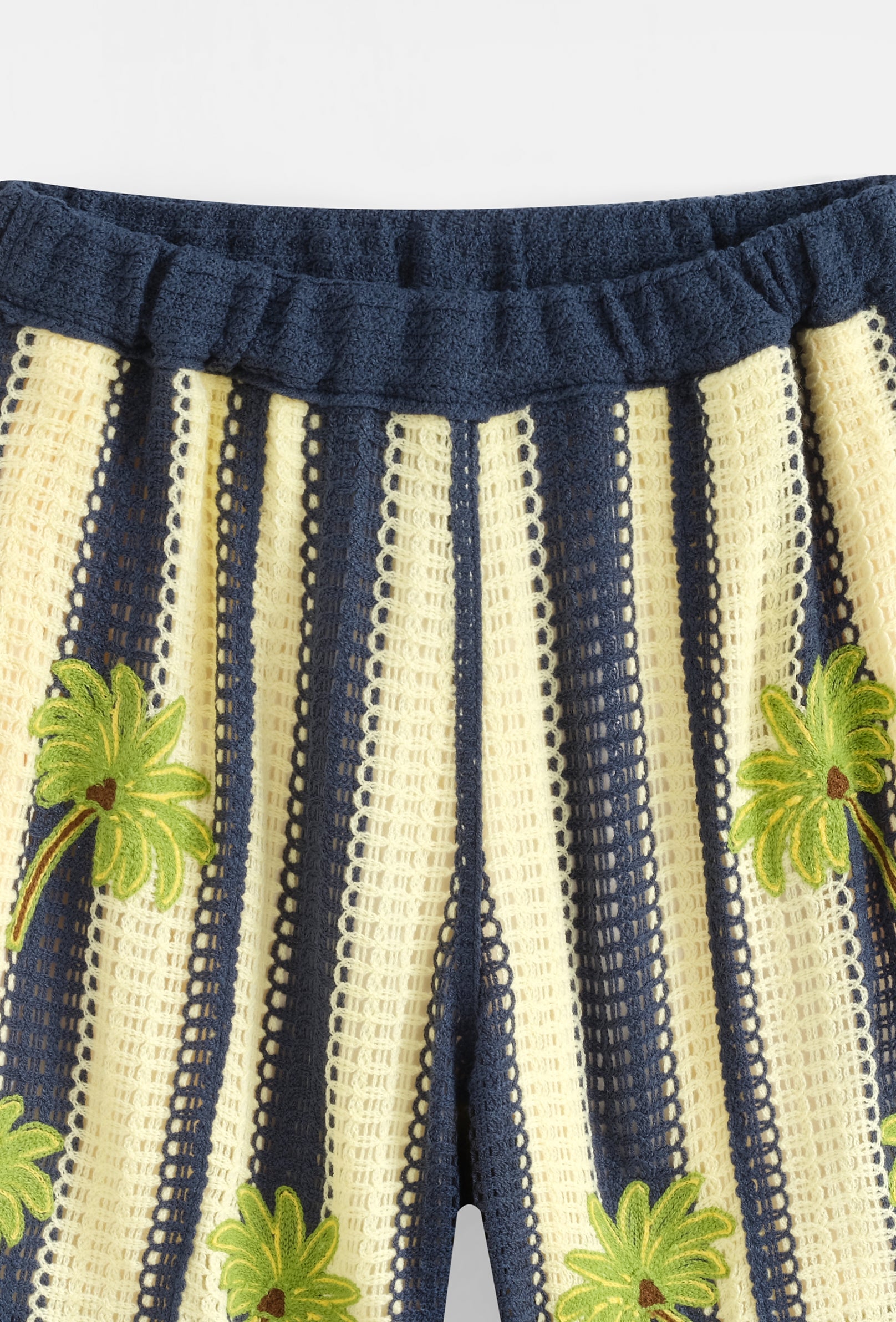 Ensemble chemise short tropical
