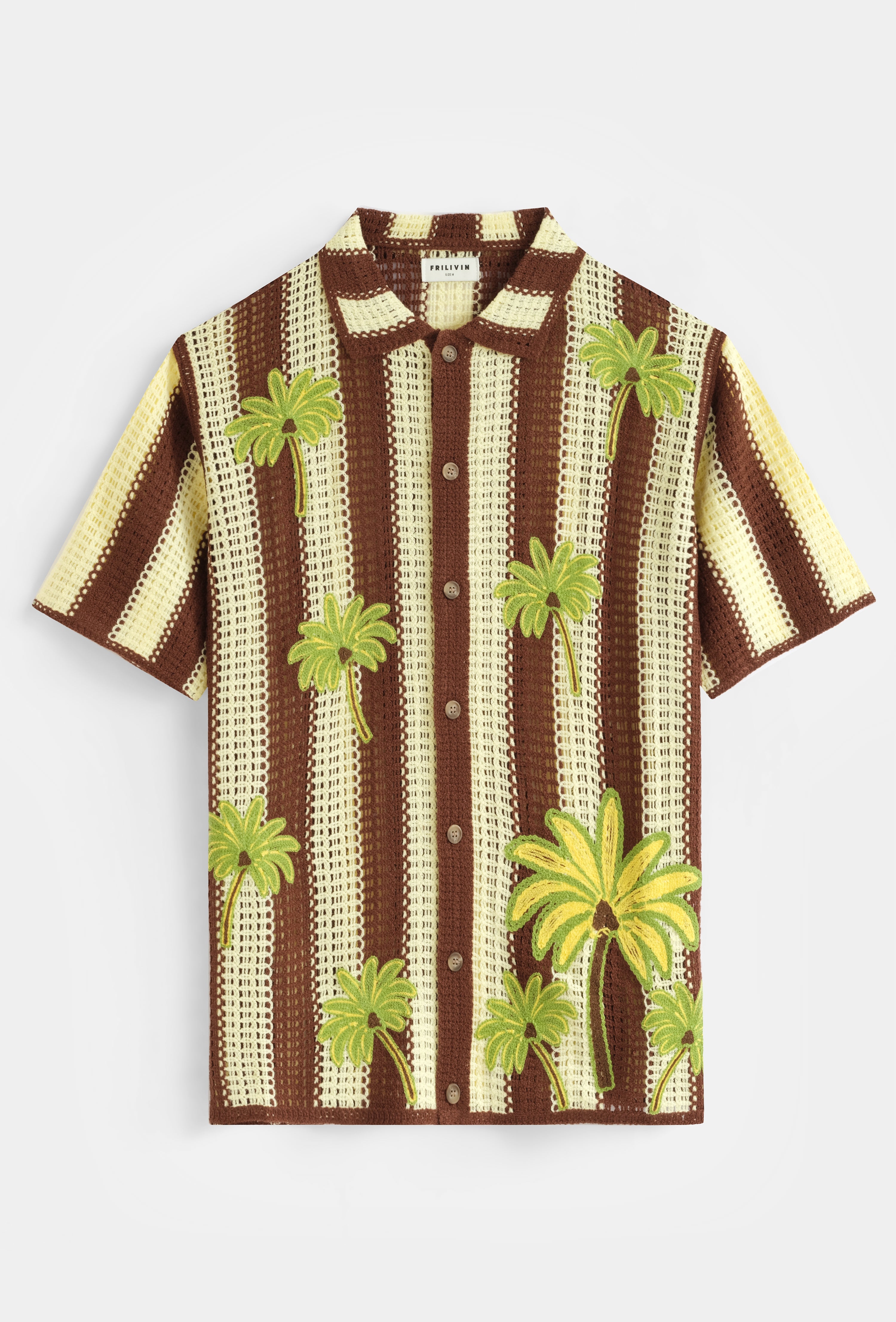 Ensemble chemise short tropical