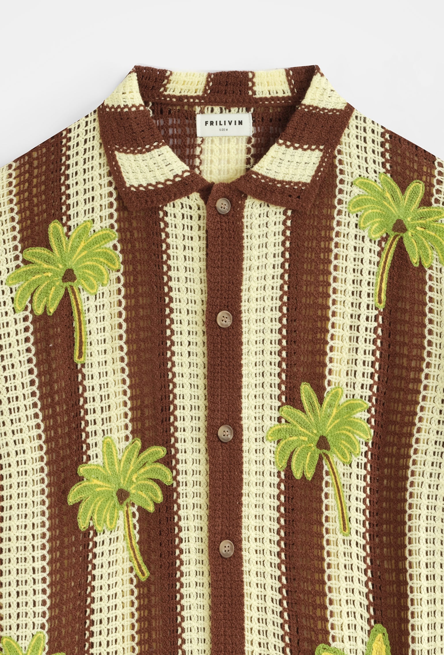 Ensemble chemise short tropical