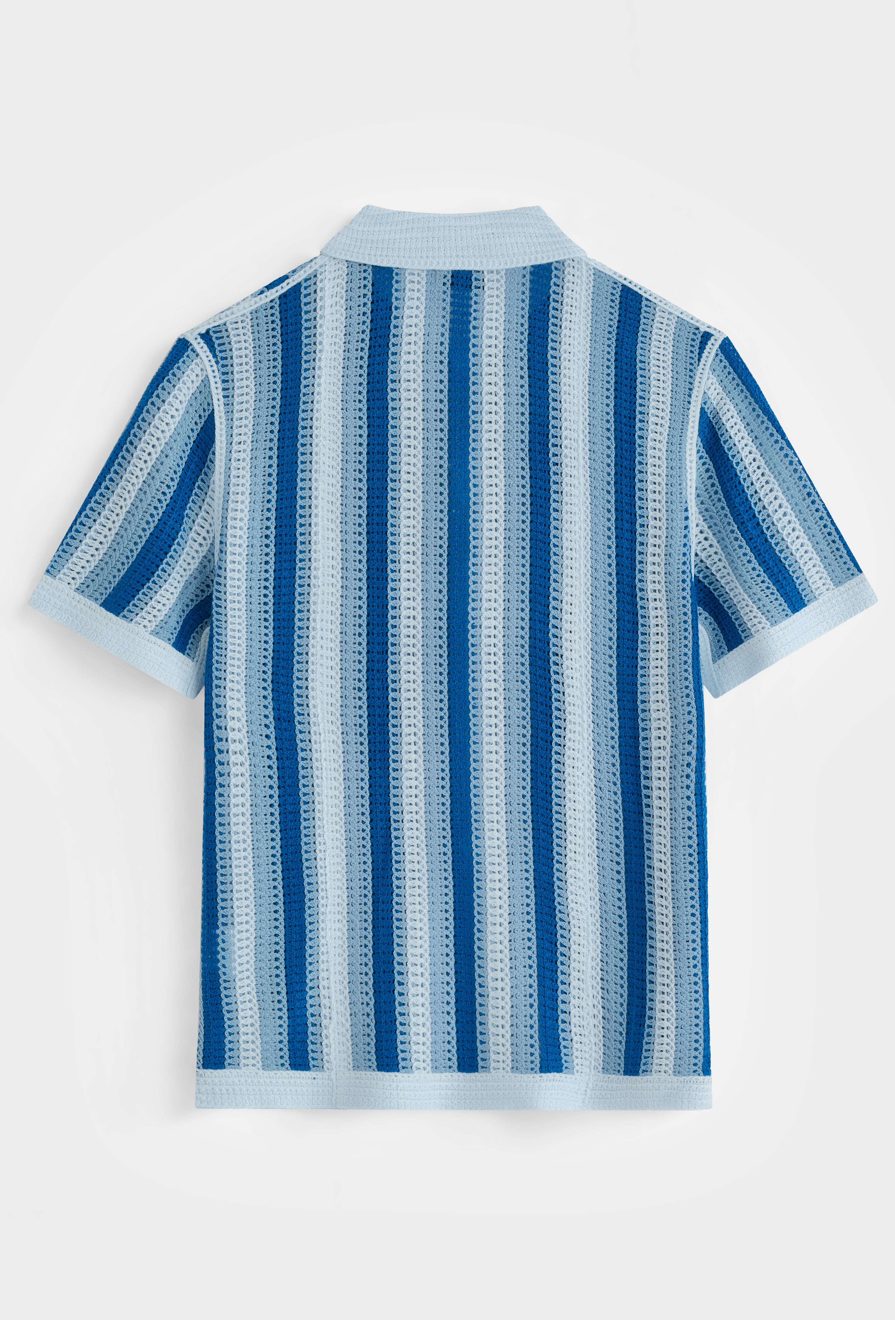 Ensemble polo short rayé