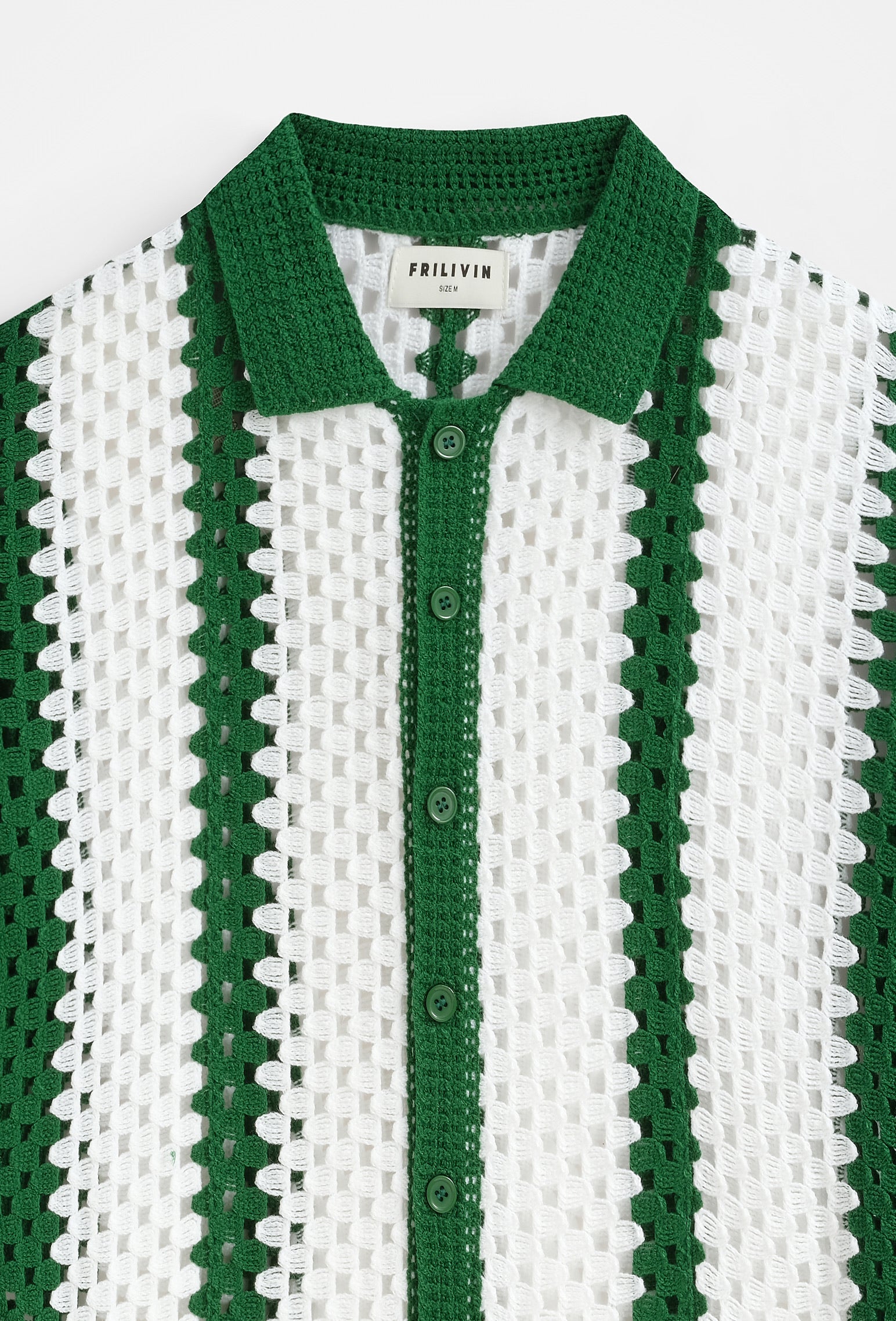 Ensemble chemise short crochet