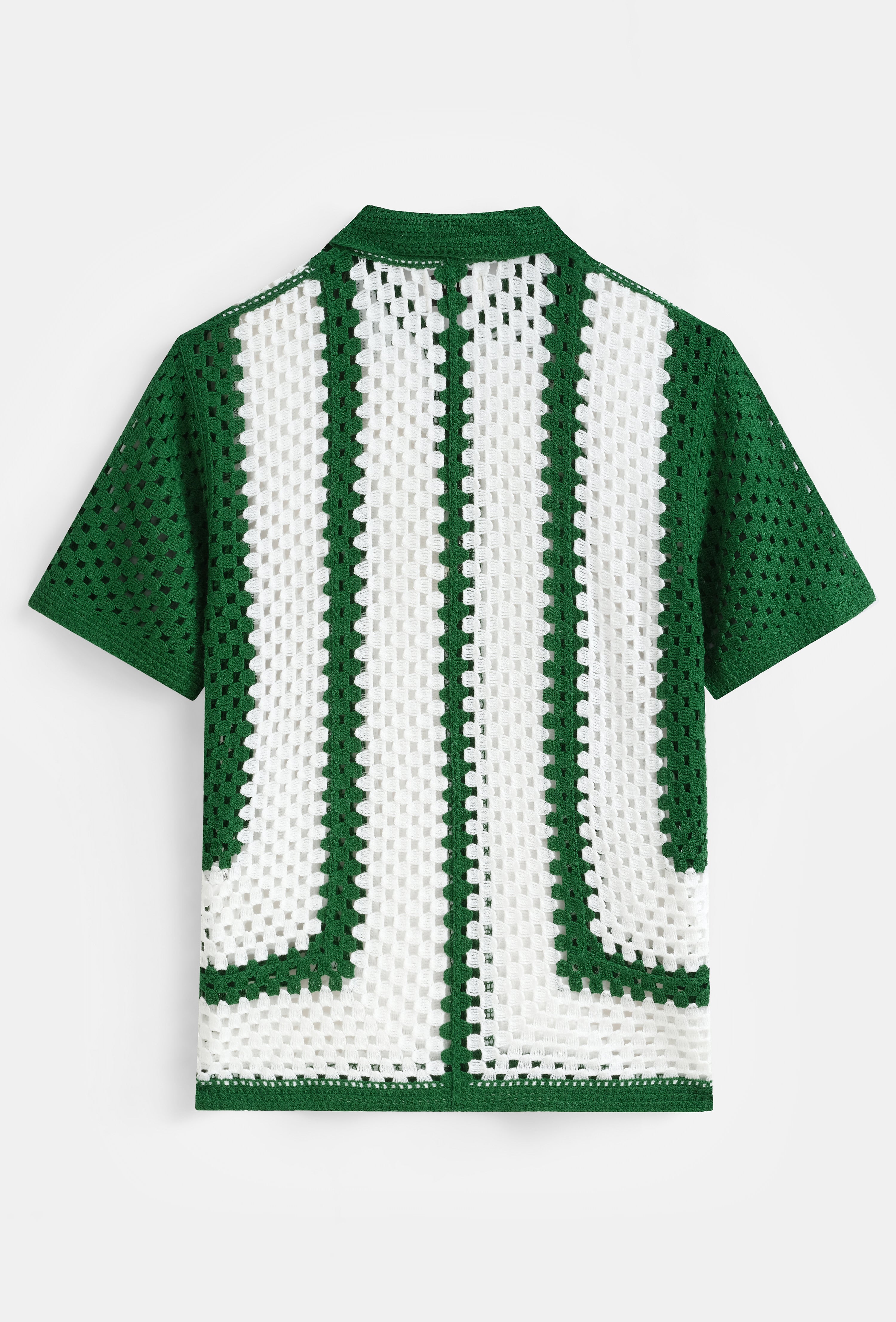 Ensemble chemise short crochet