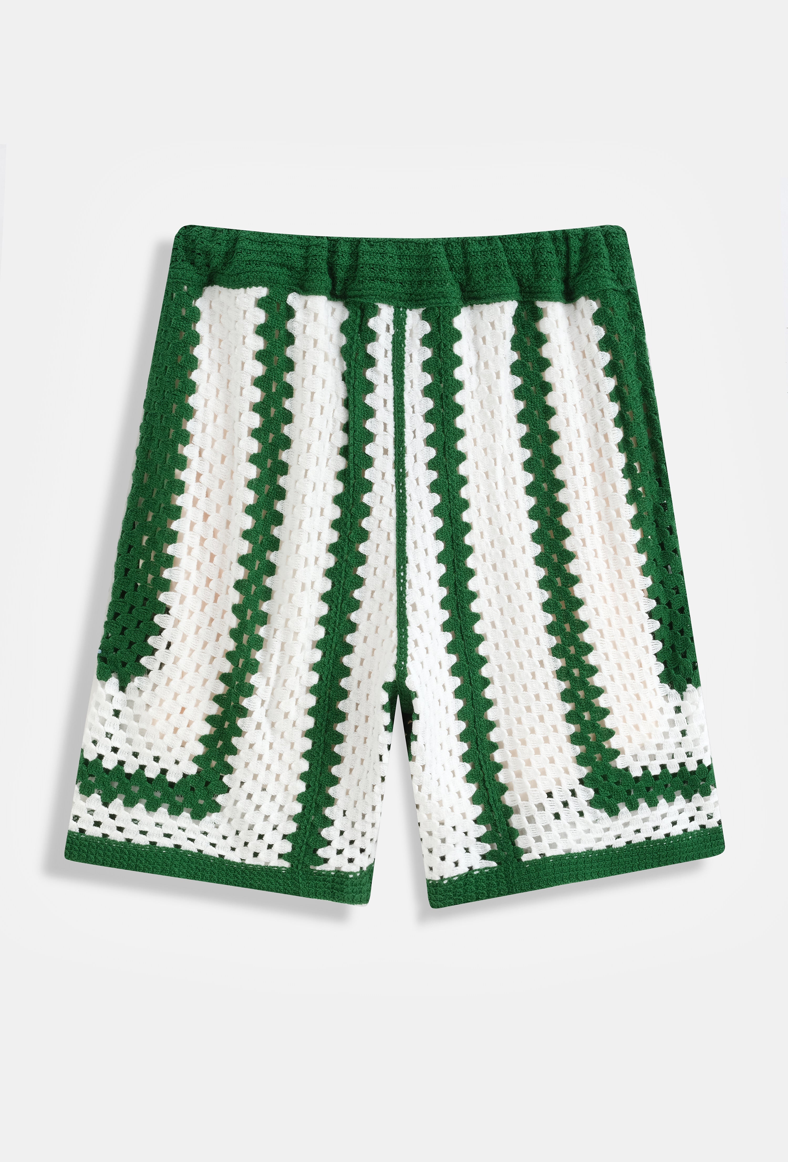 Ensemble chemise short crochet