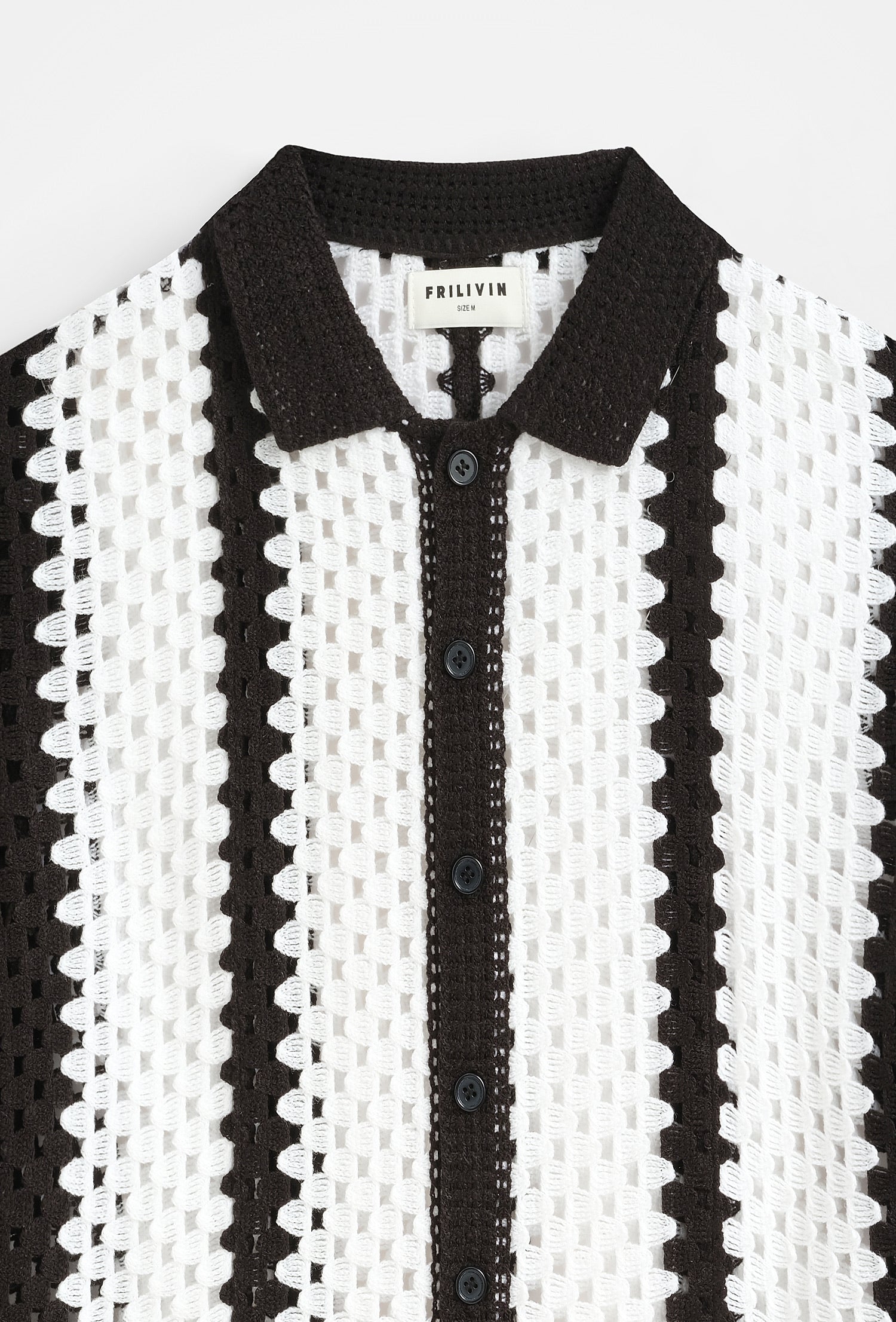 Ensemble chemise short crochet