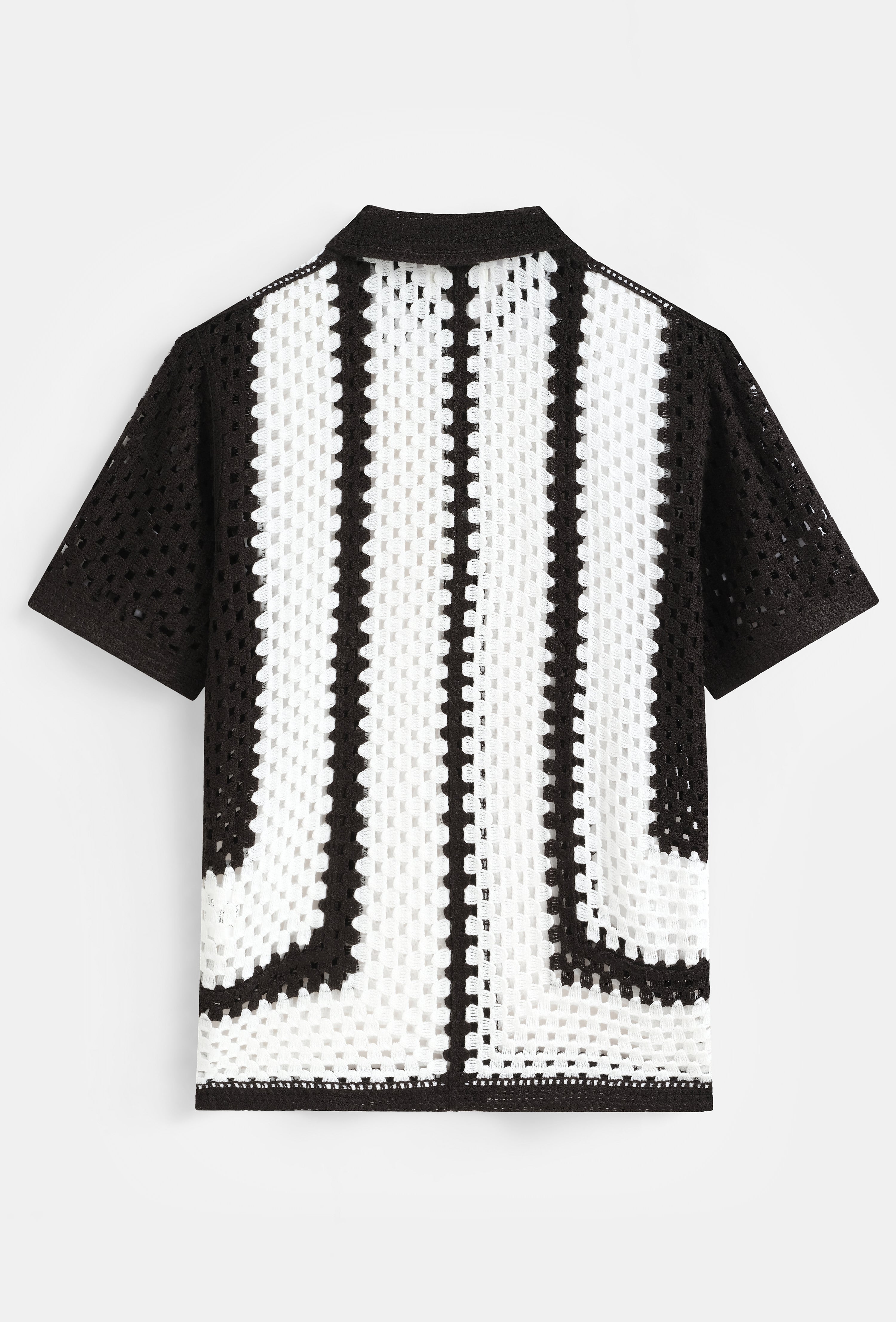 Ensemble chemise short crochet