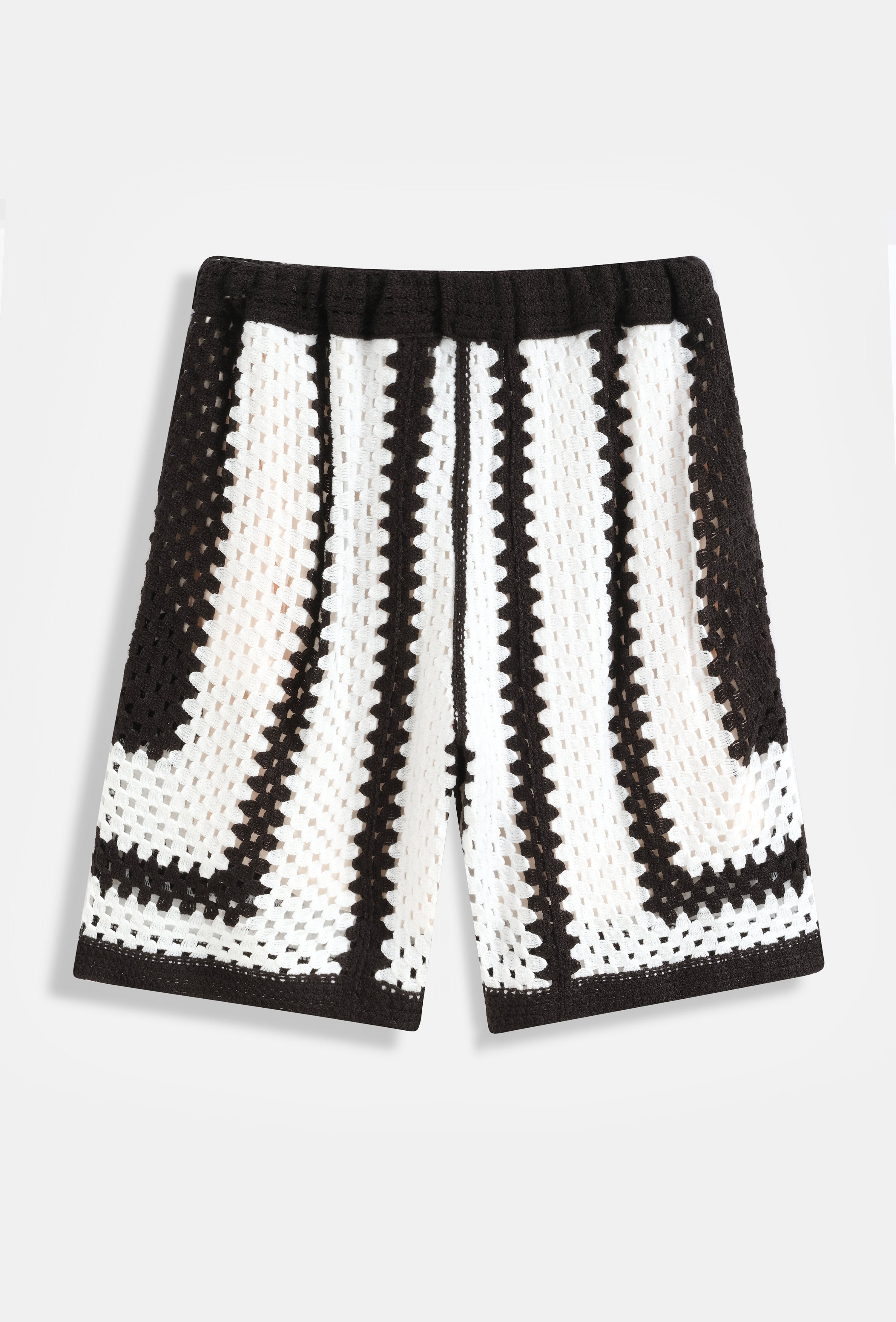 Ensemble chemise short crochet