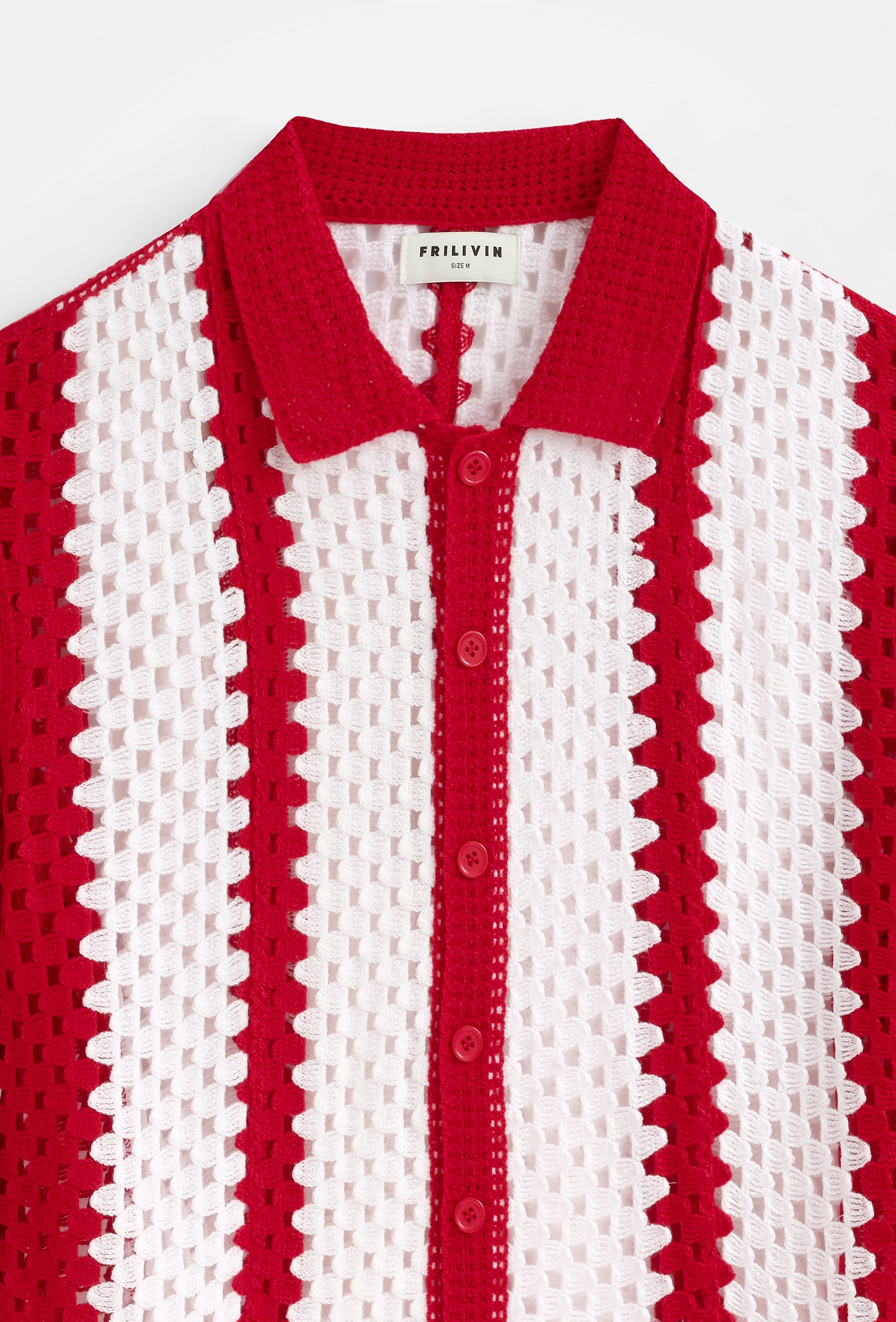 Ensemble chemise short crochet