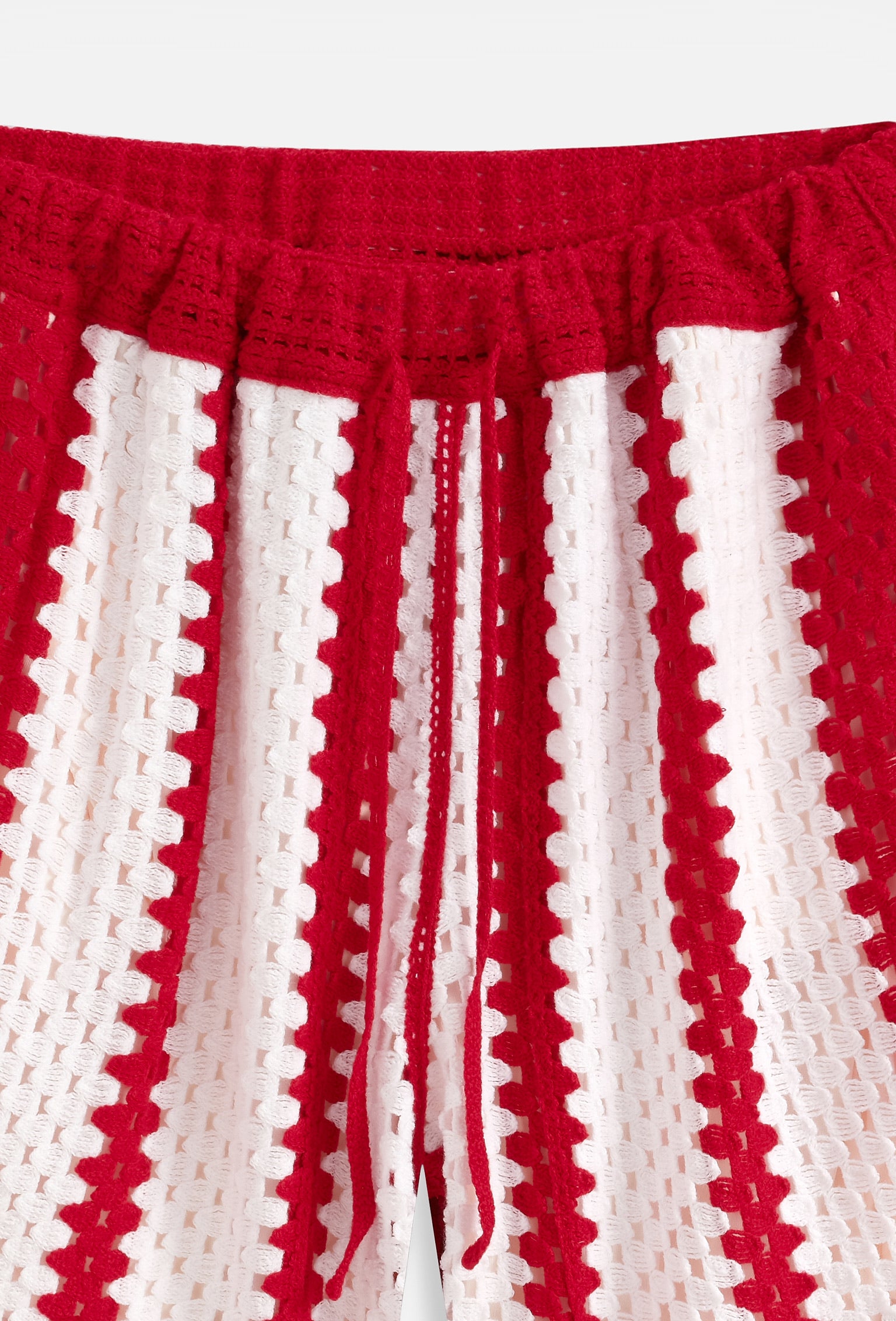 Ensemble chemise short crochet