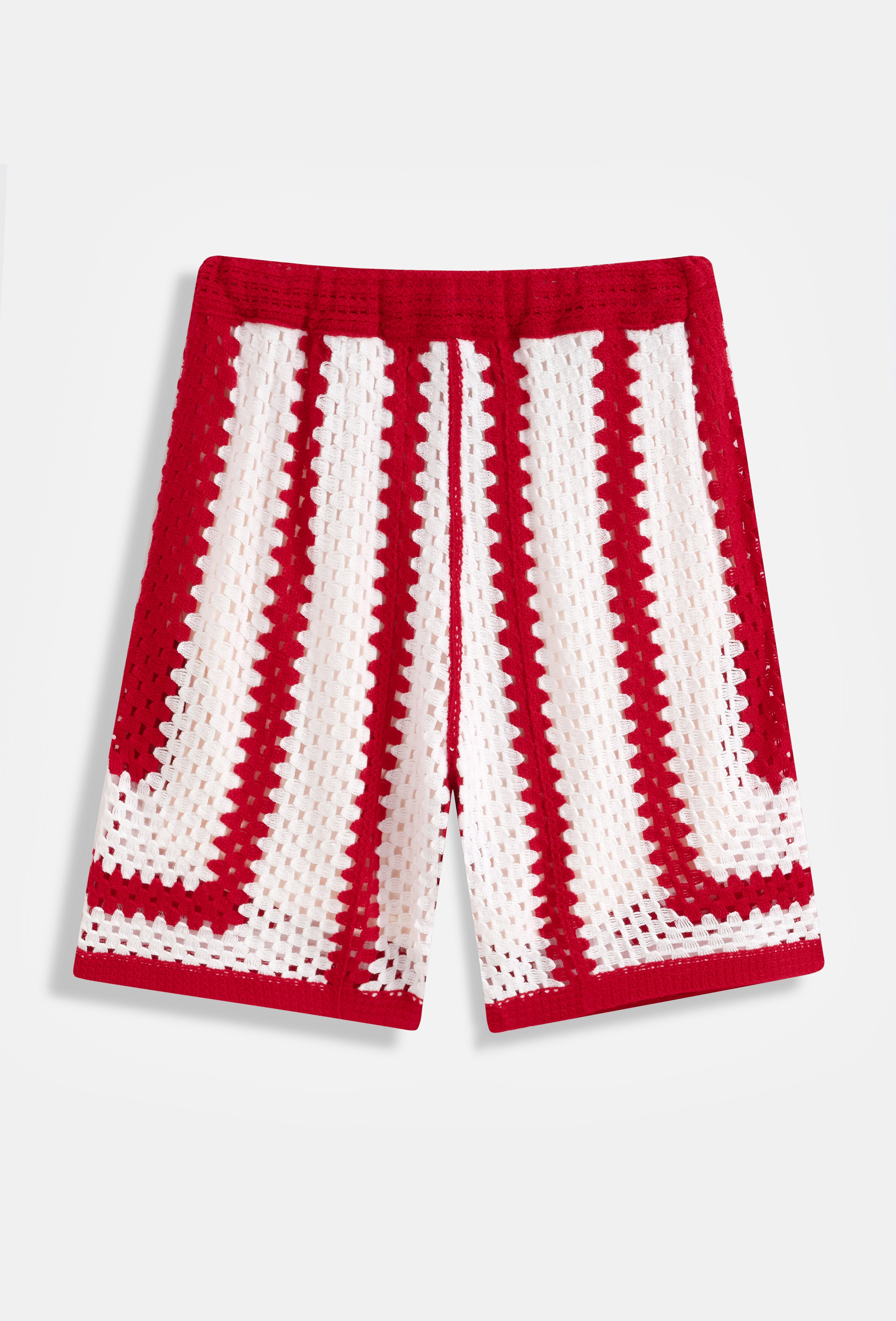 Ensemble chemise short crochet