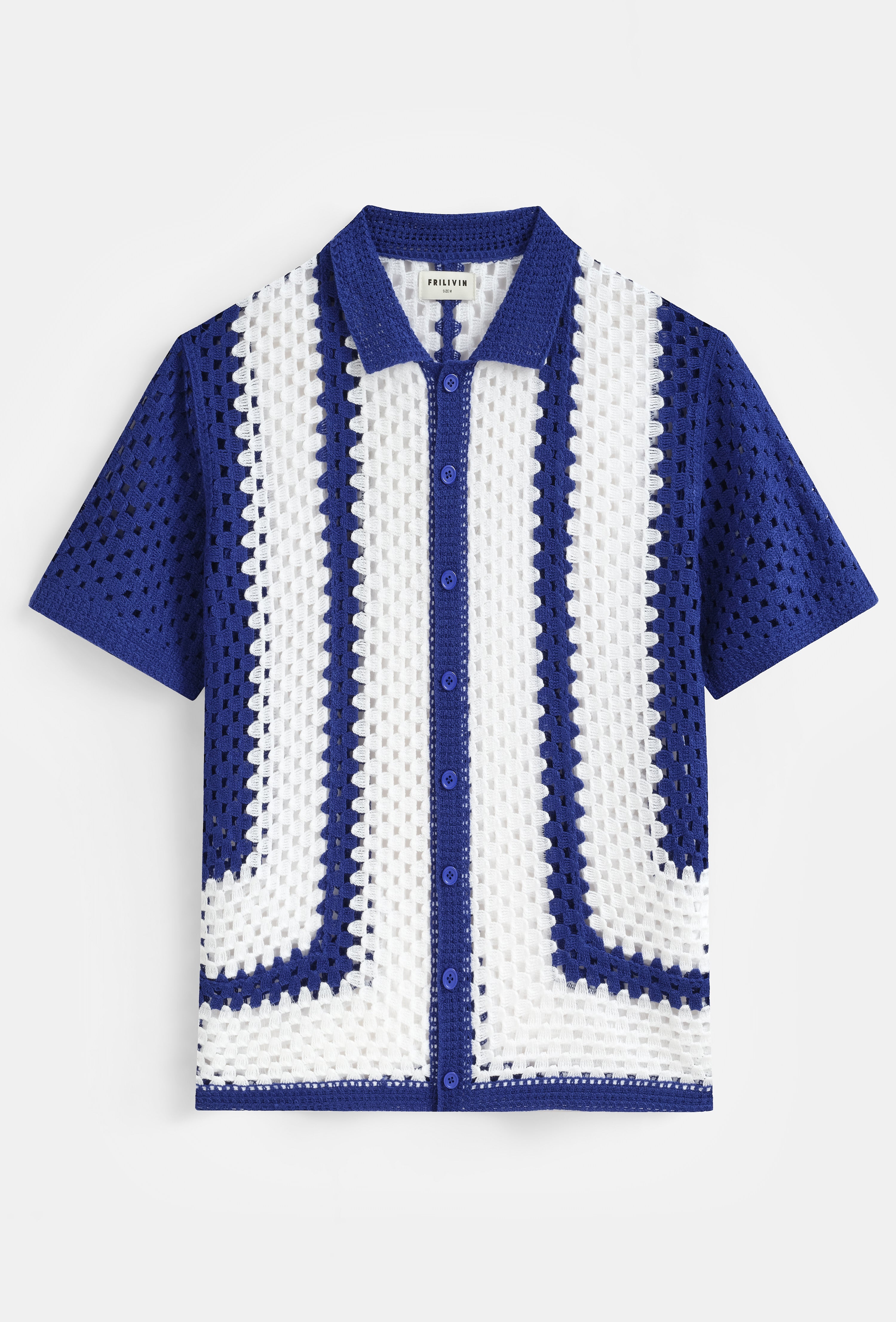 Ensemble chemise short crochet