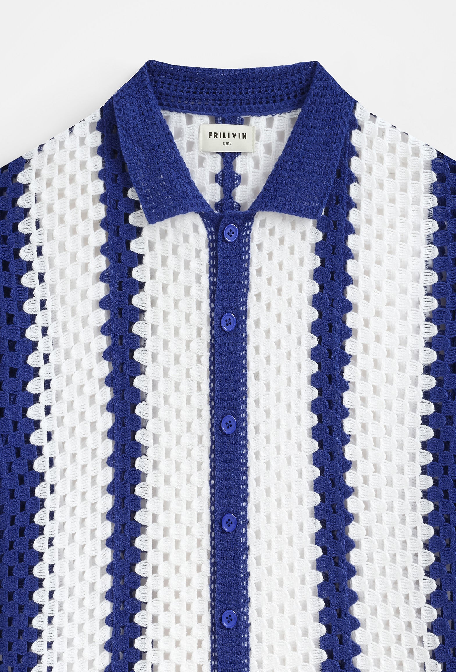 Ensemble chemise short crochet