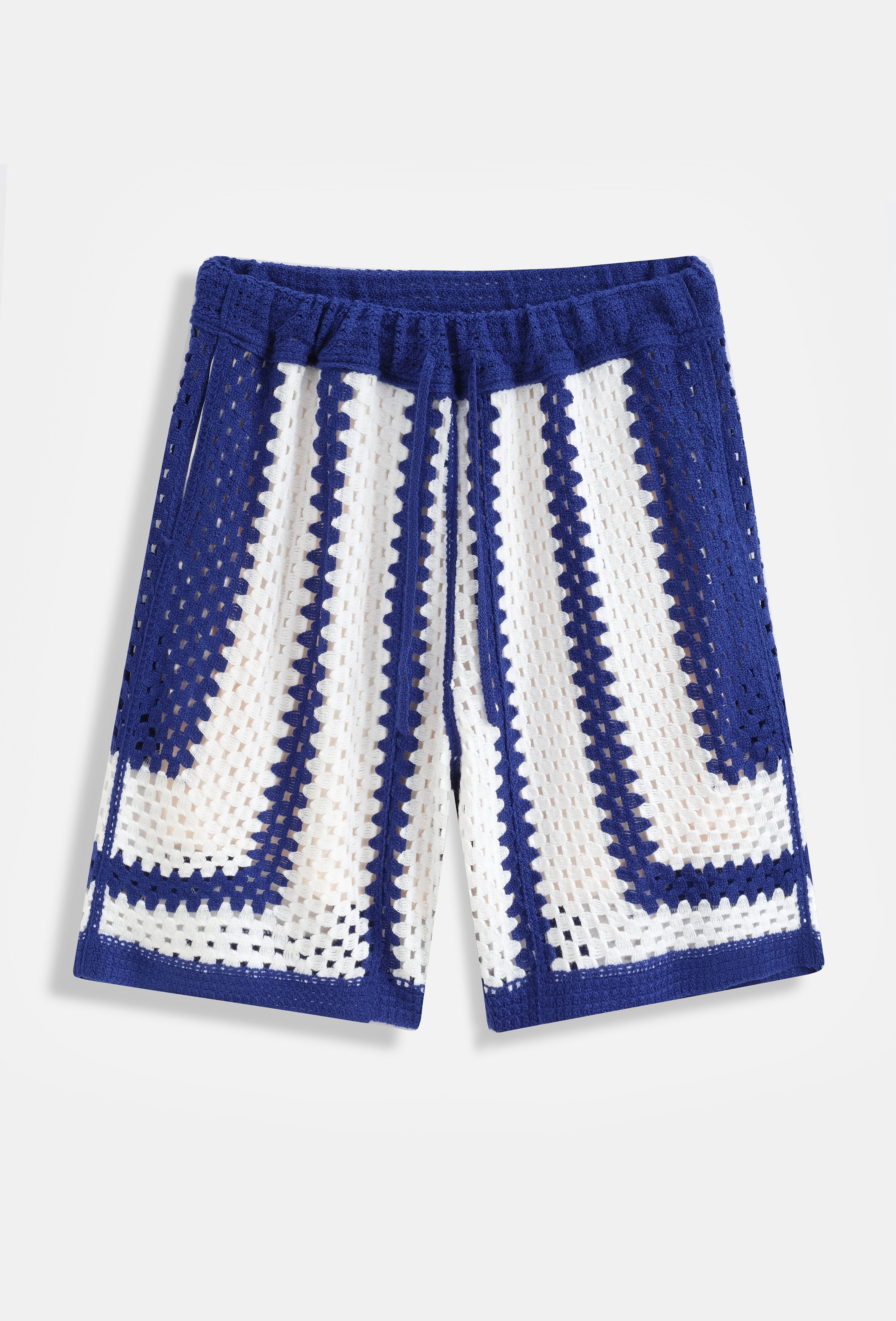 Ensemble chemise short crochet