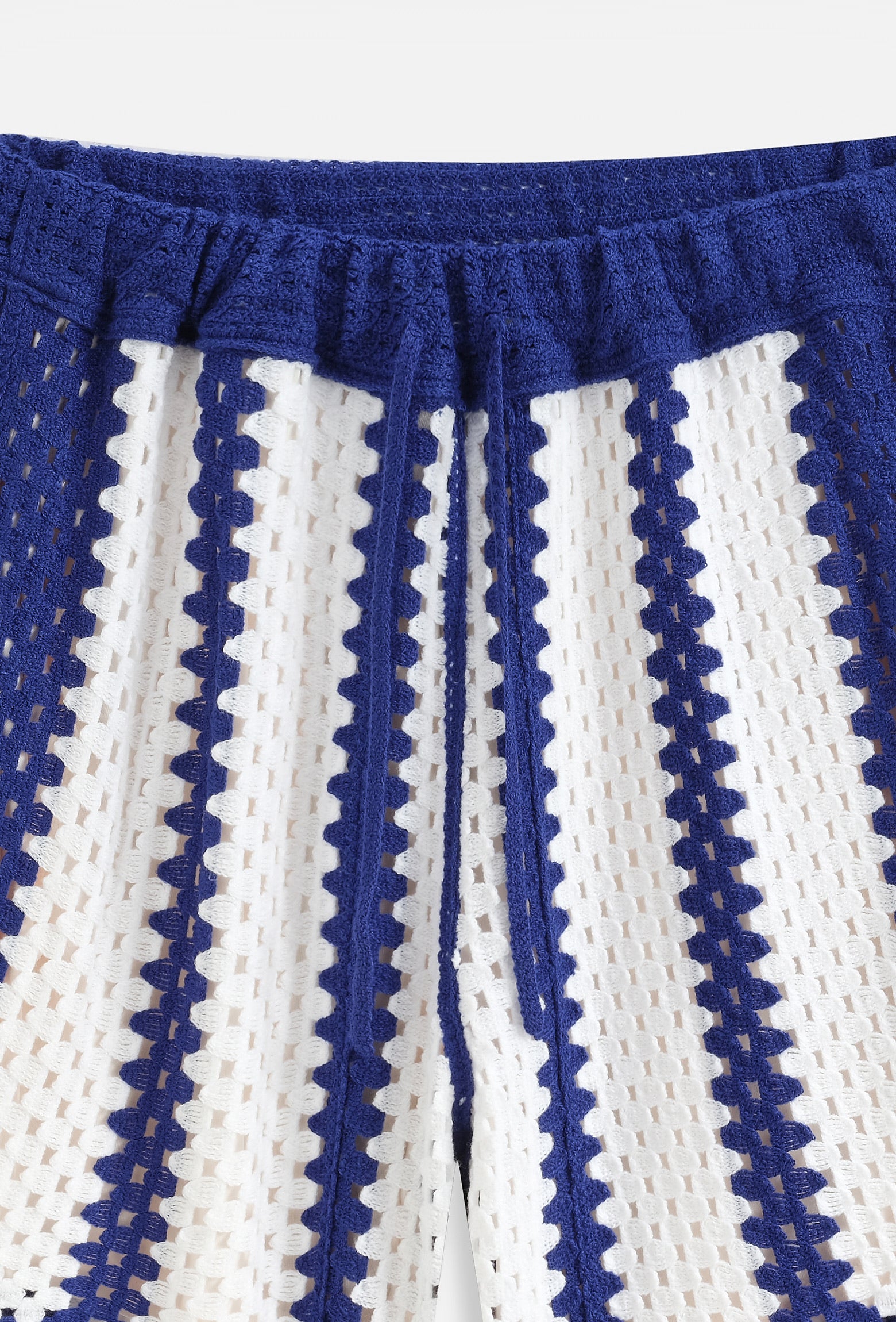 Ensemble chemise short crochet