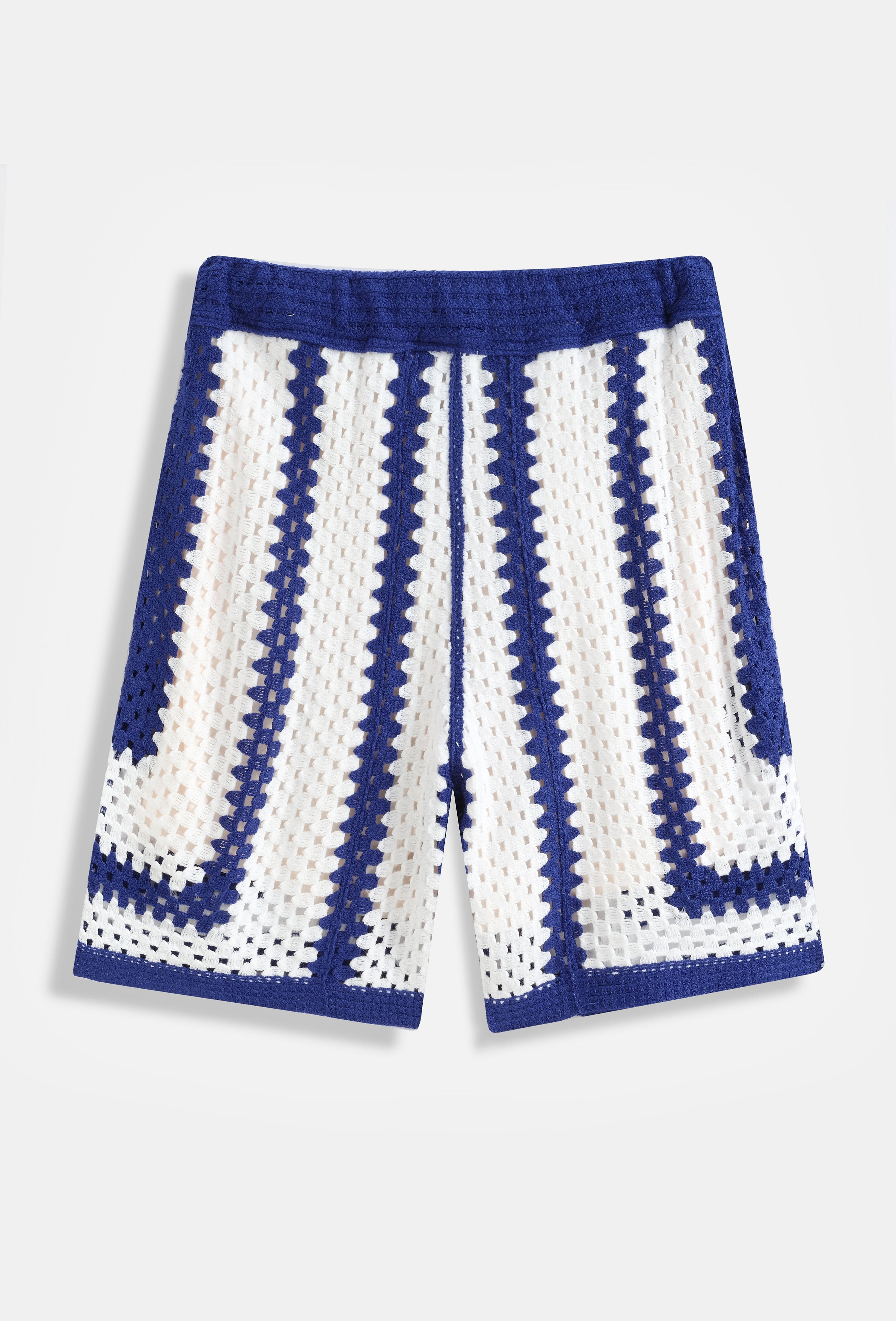 Ensemble chemise short crochet
