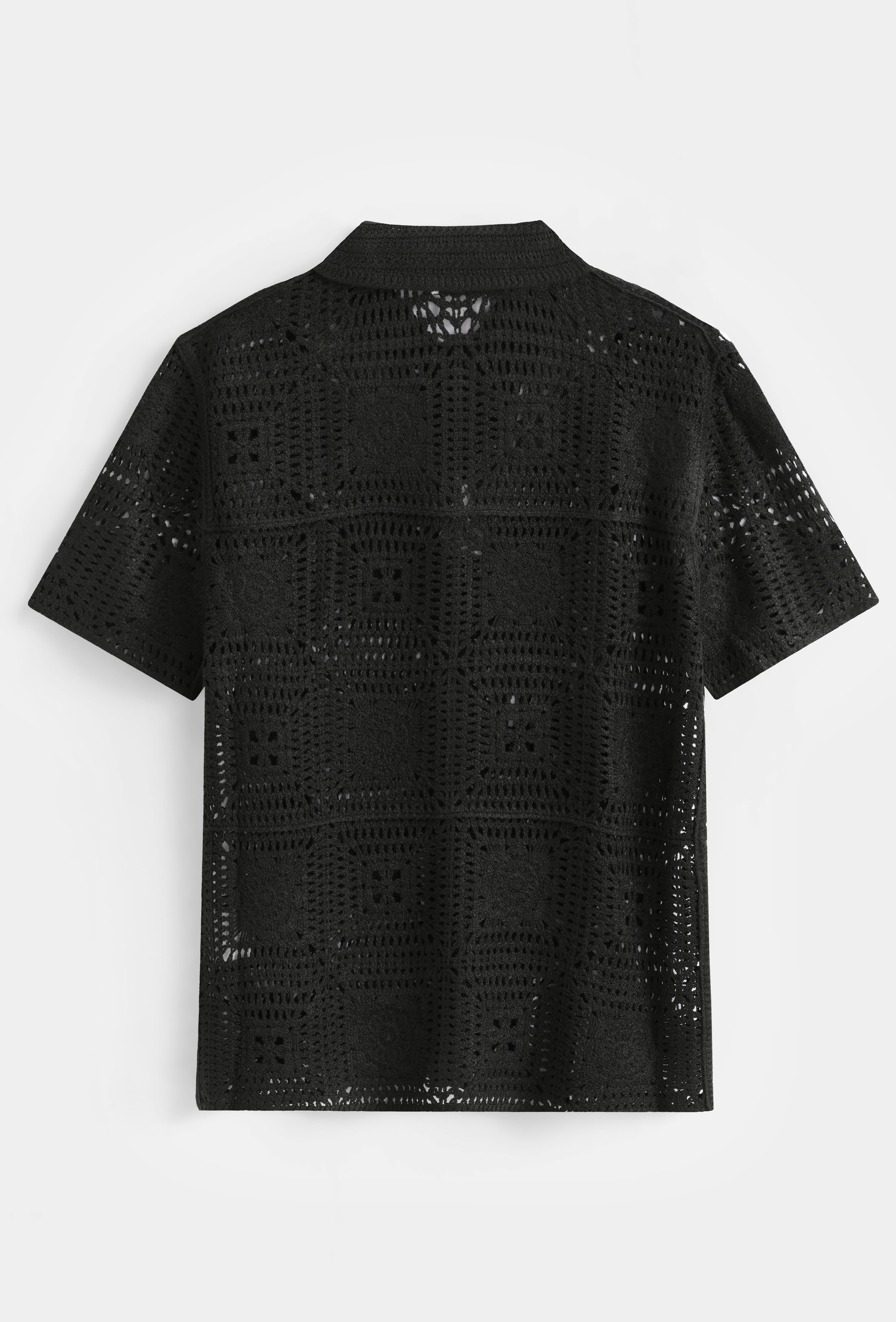 Chemise ajourée casual