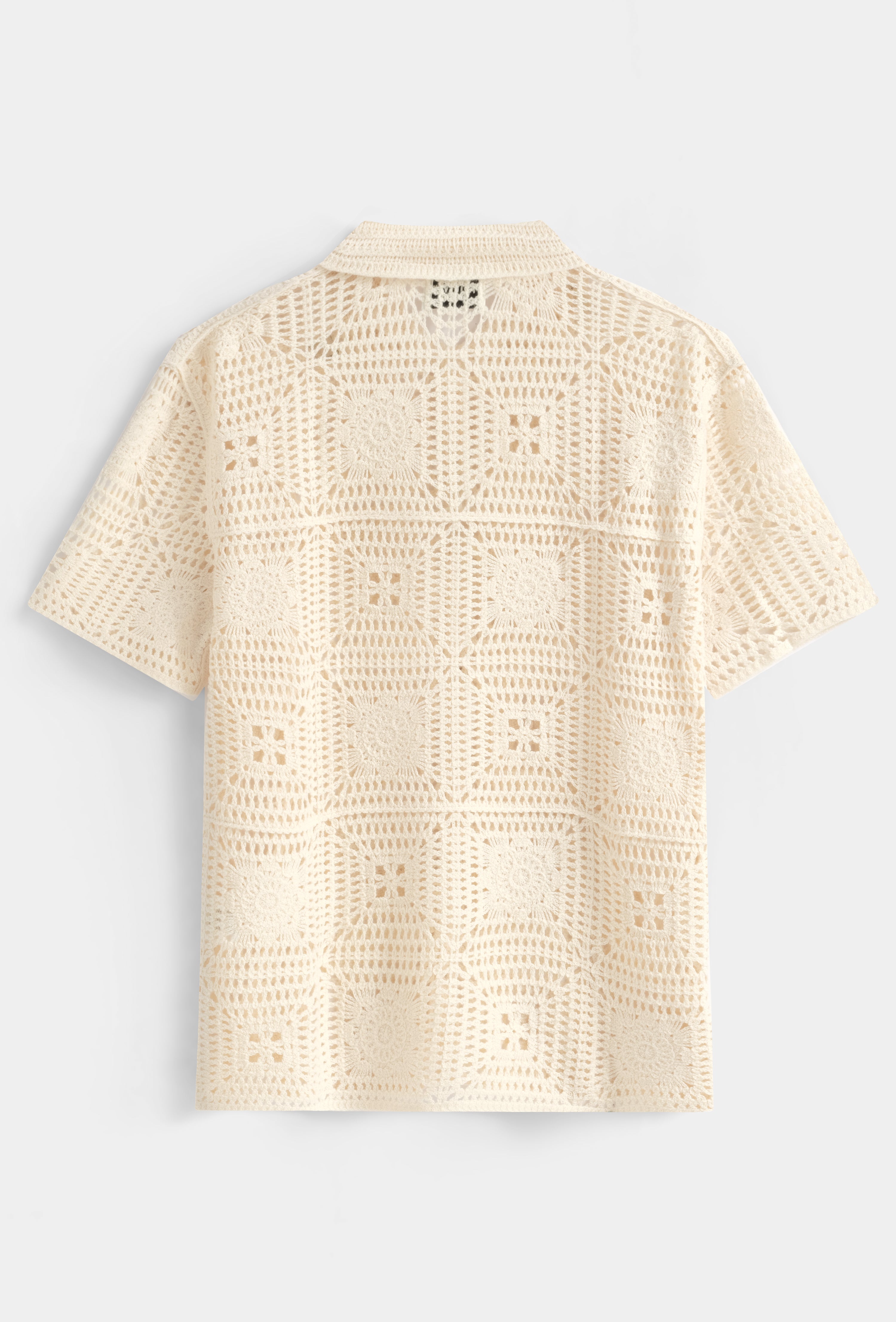 Chemise ajourée casual
