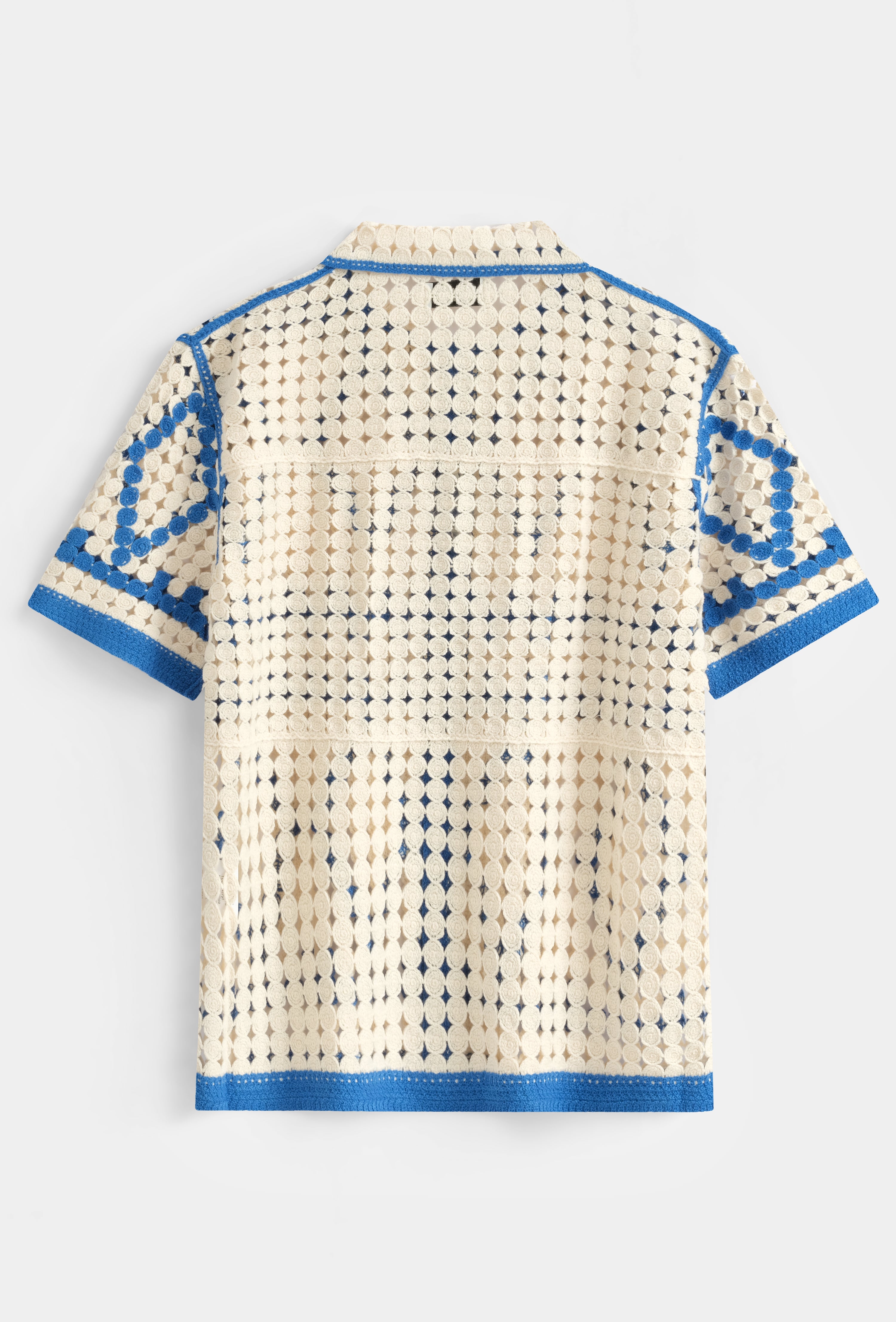 Chemise crochet géométrique