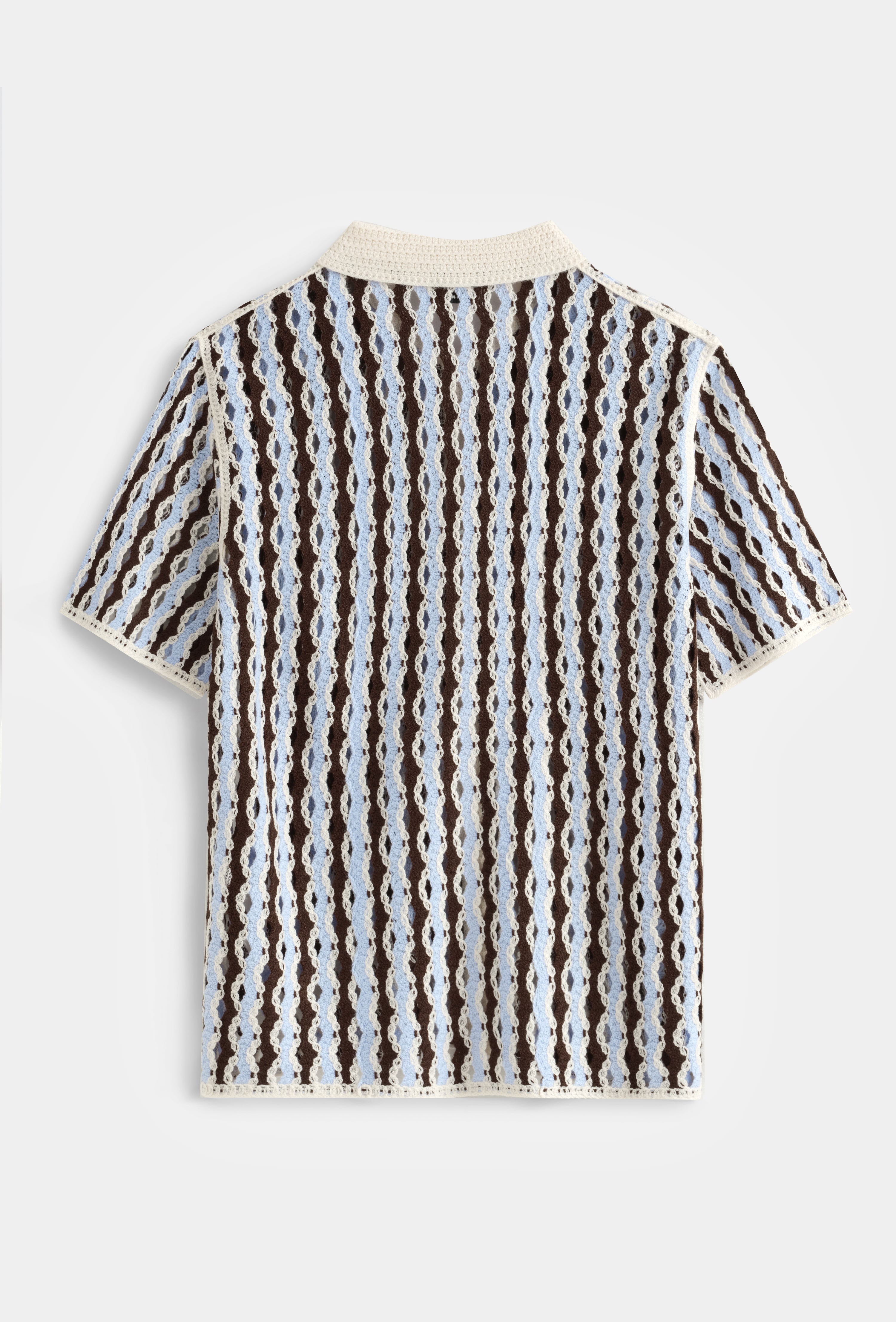 Chemise polo tricotée