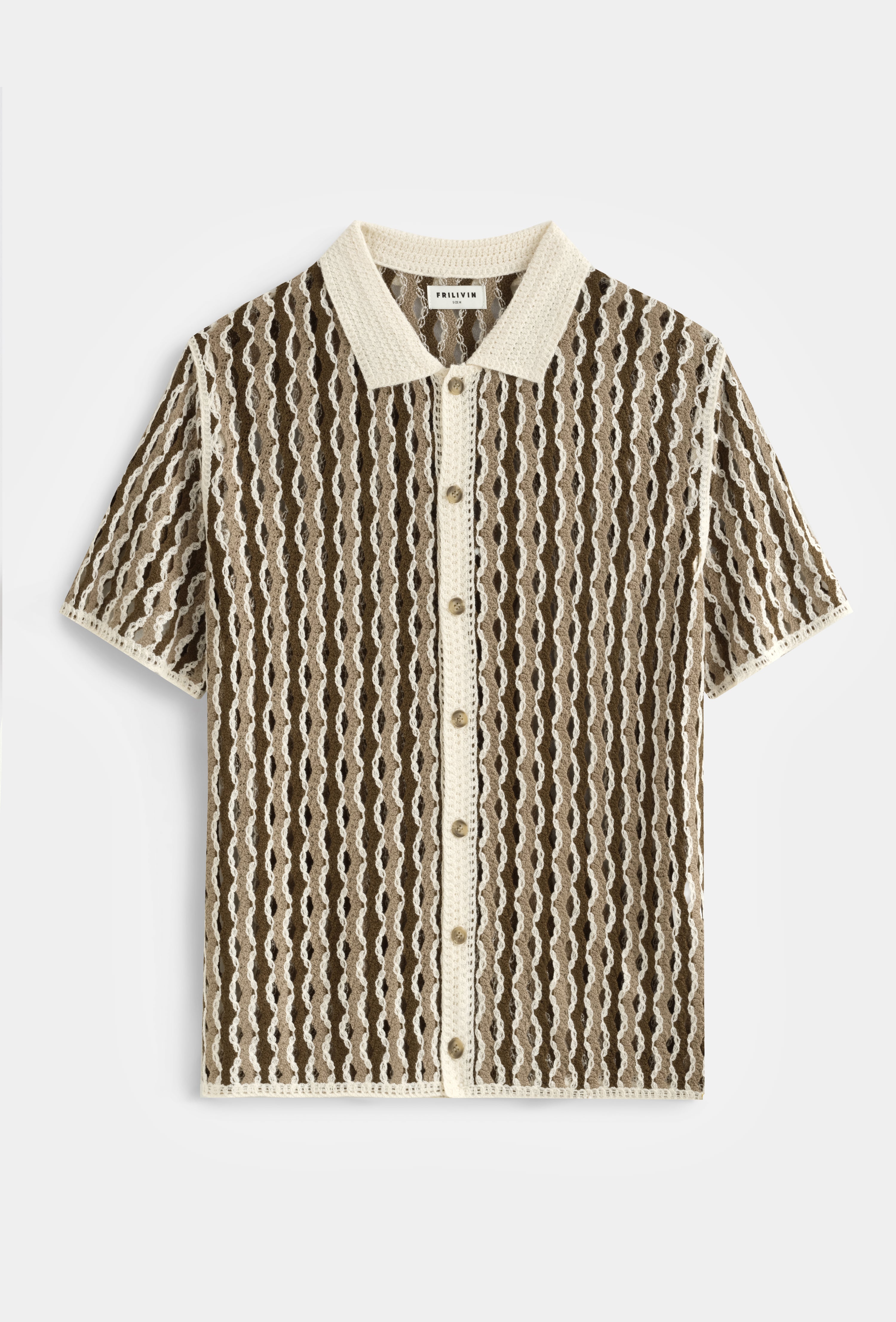 Chemise polo tricotée