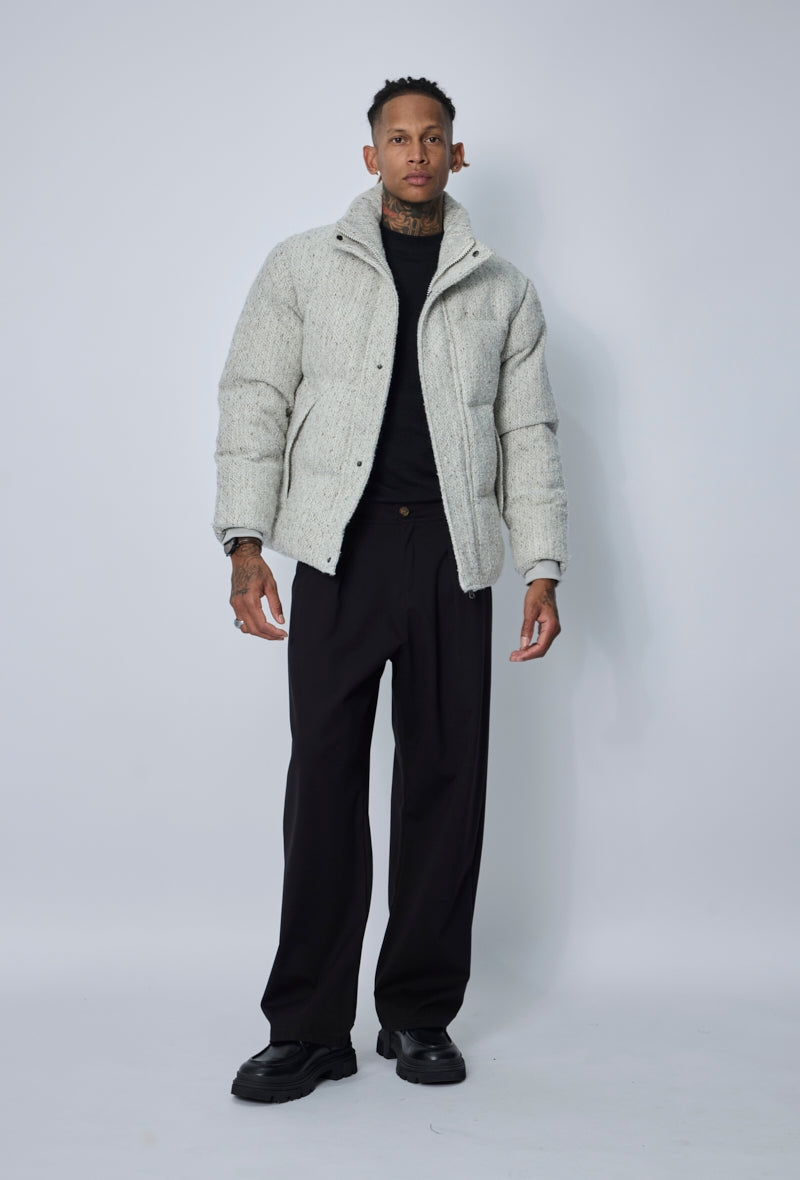 Blouson matelassé au toucher doux