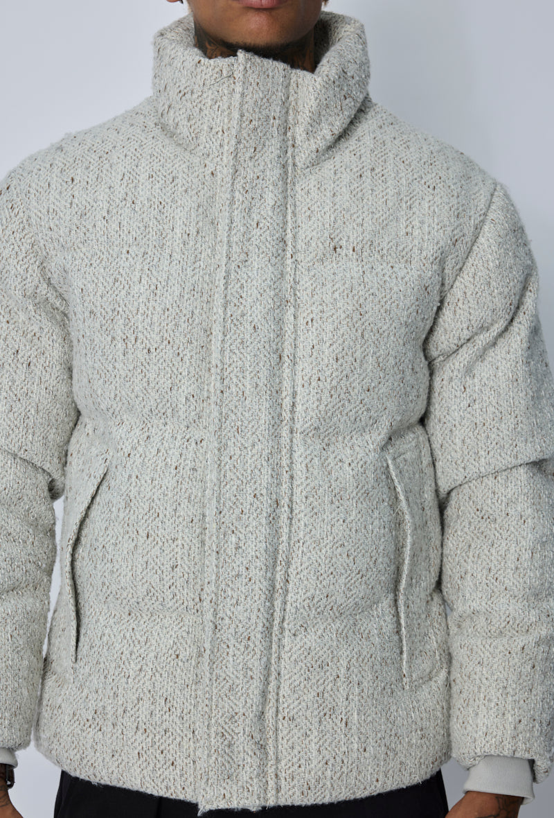 Blouson matelassé au toucher doux