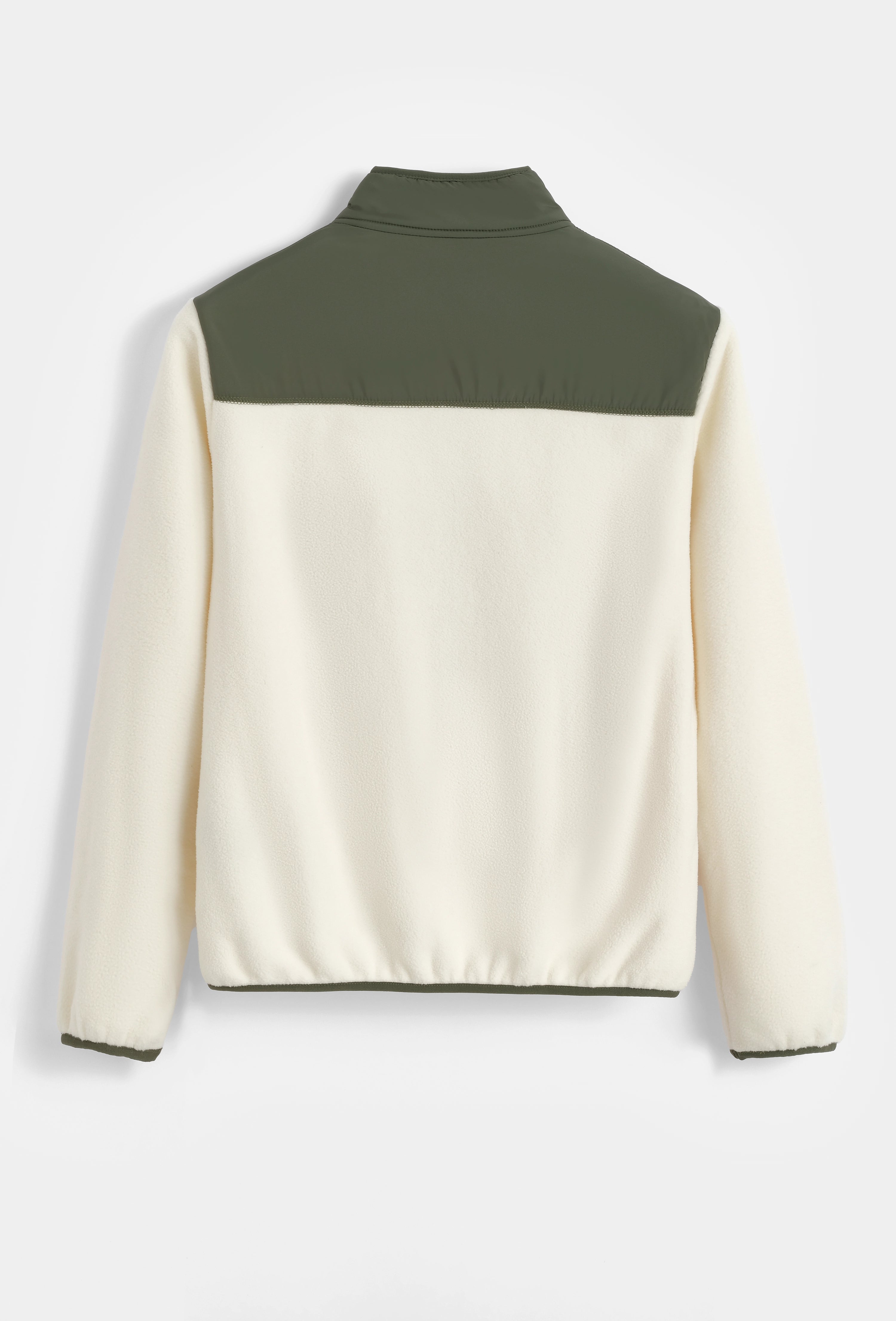 Veste bicolore sans capuche