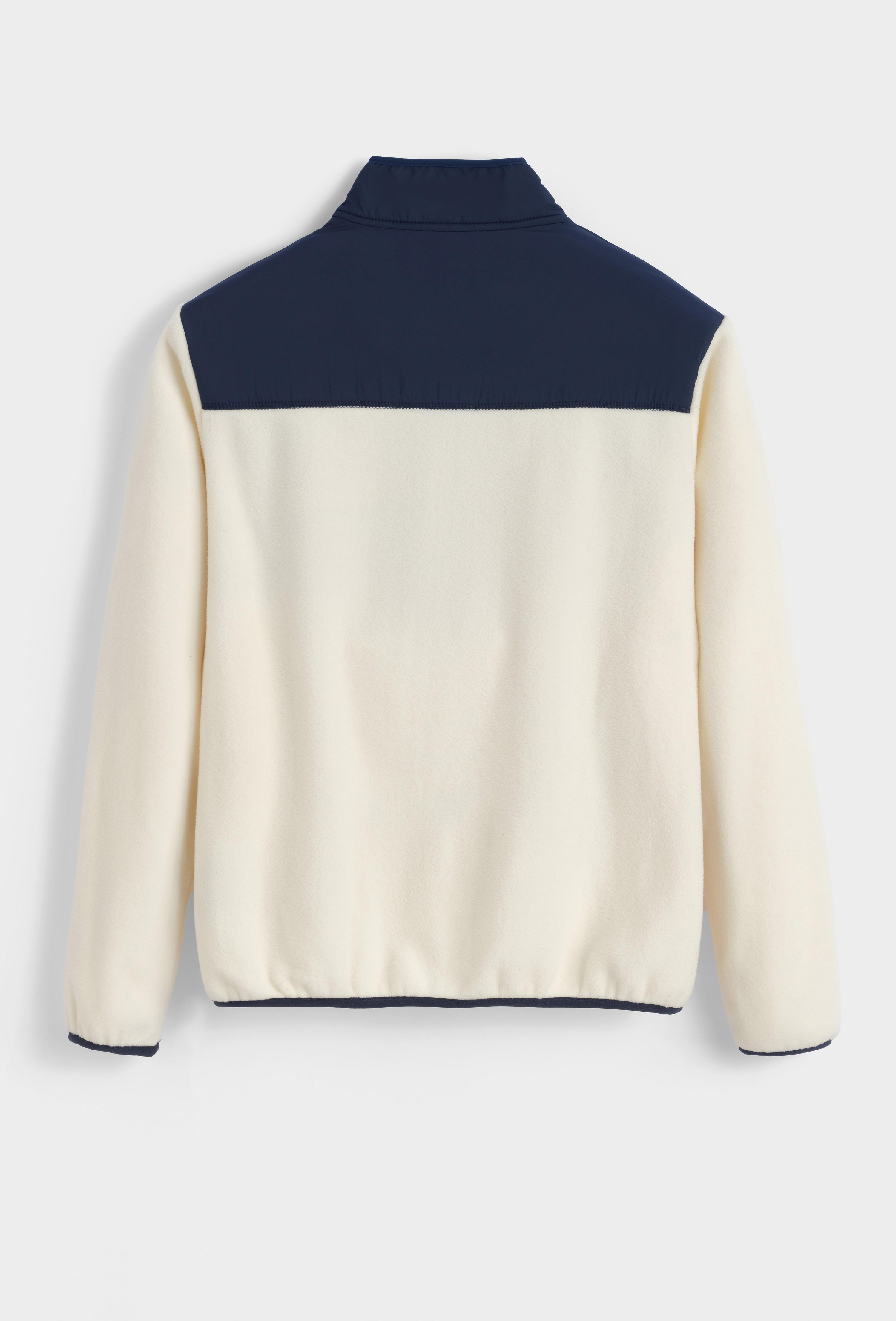 Veste bicolore sans capuche