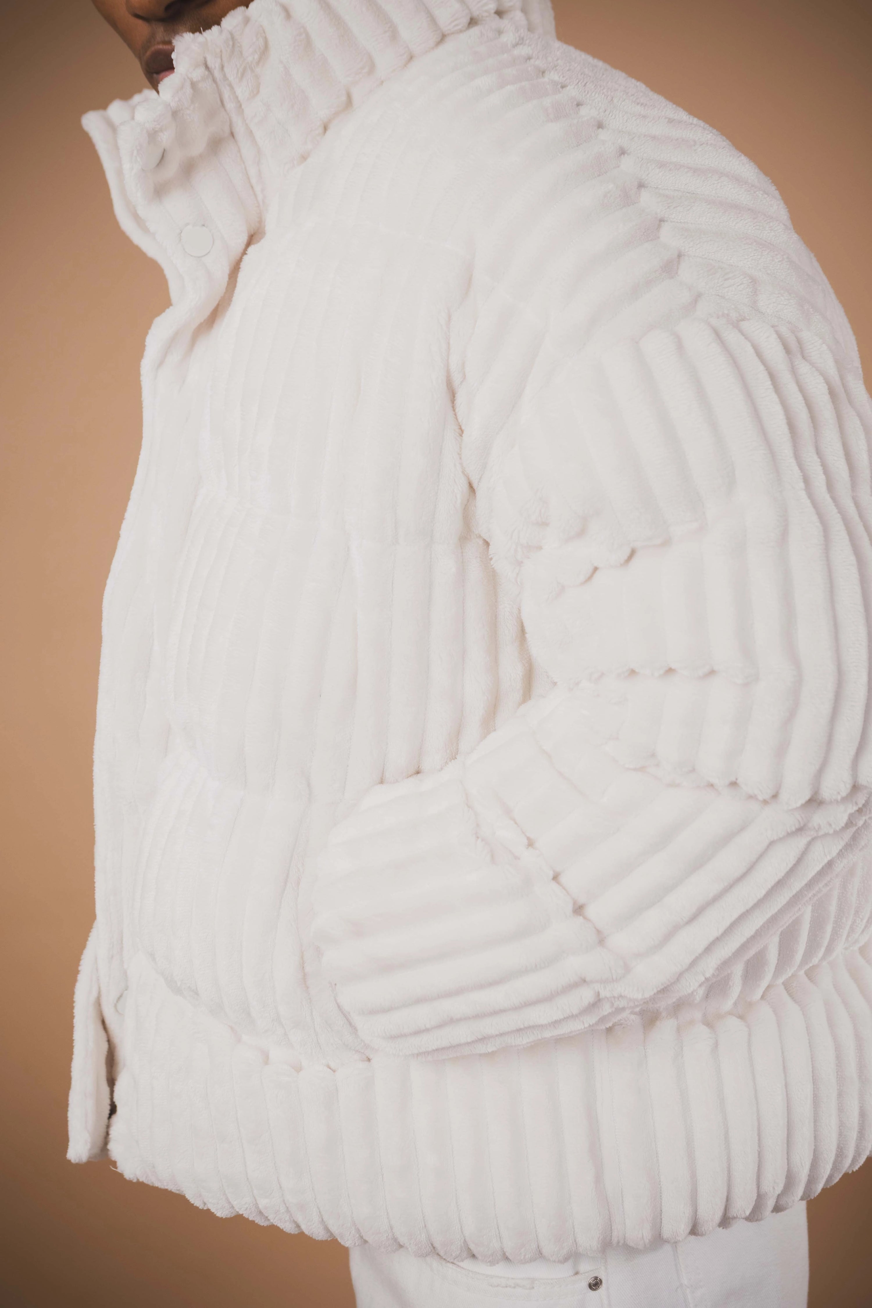 Blouson homme uni sans capuche