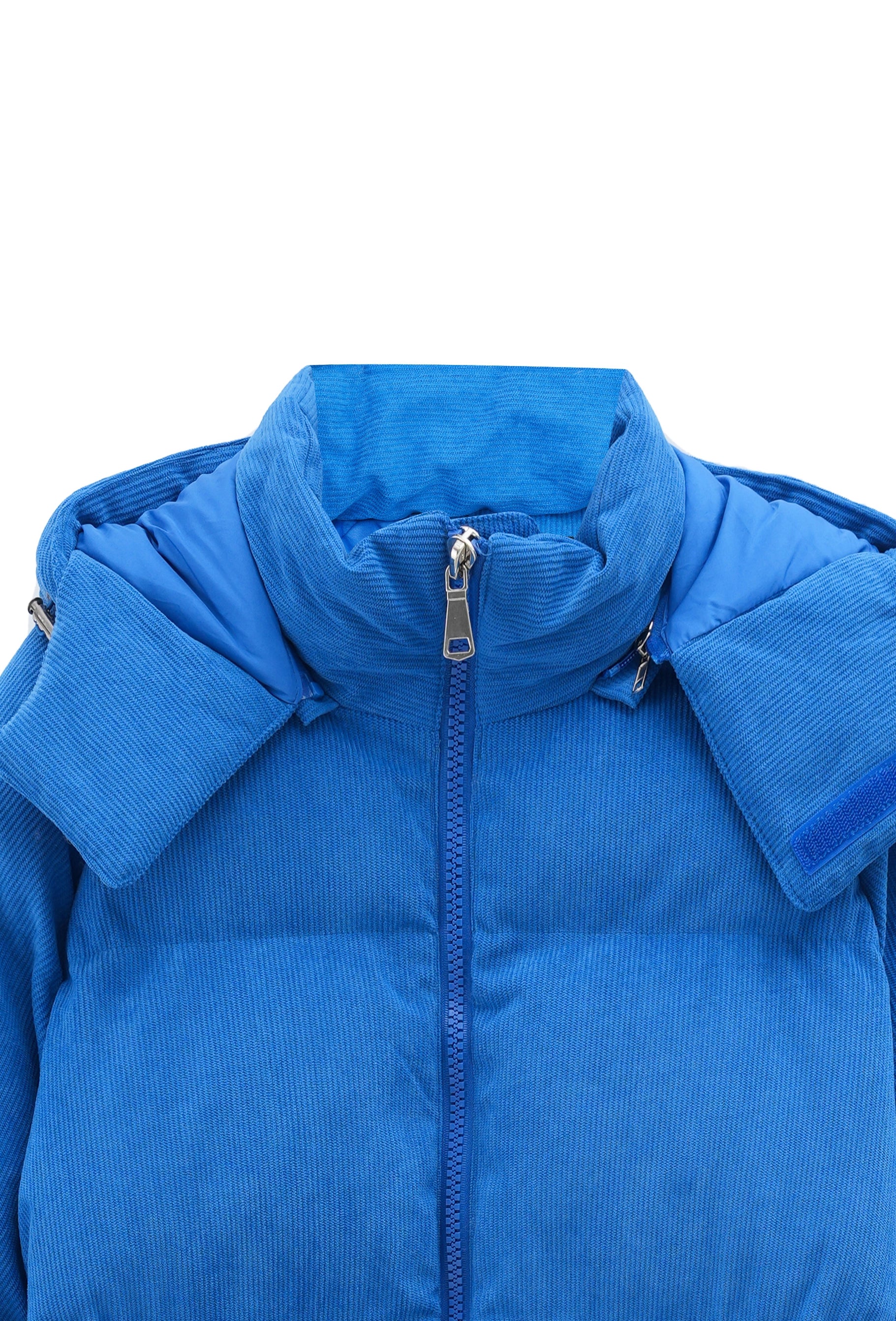 Blouson oversized matelassé à rayure