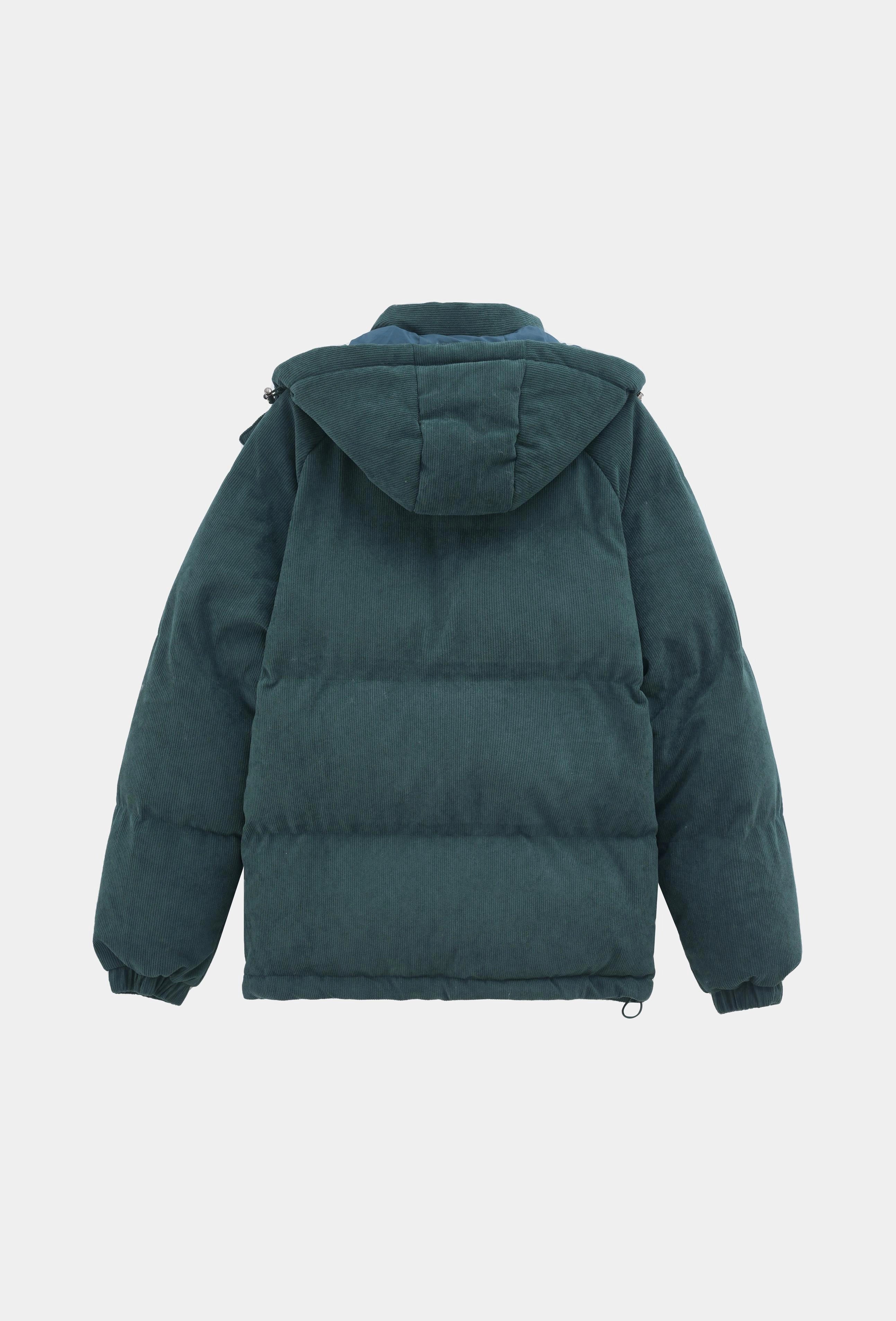 Blouson oversized matelassé à rayure