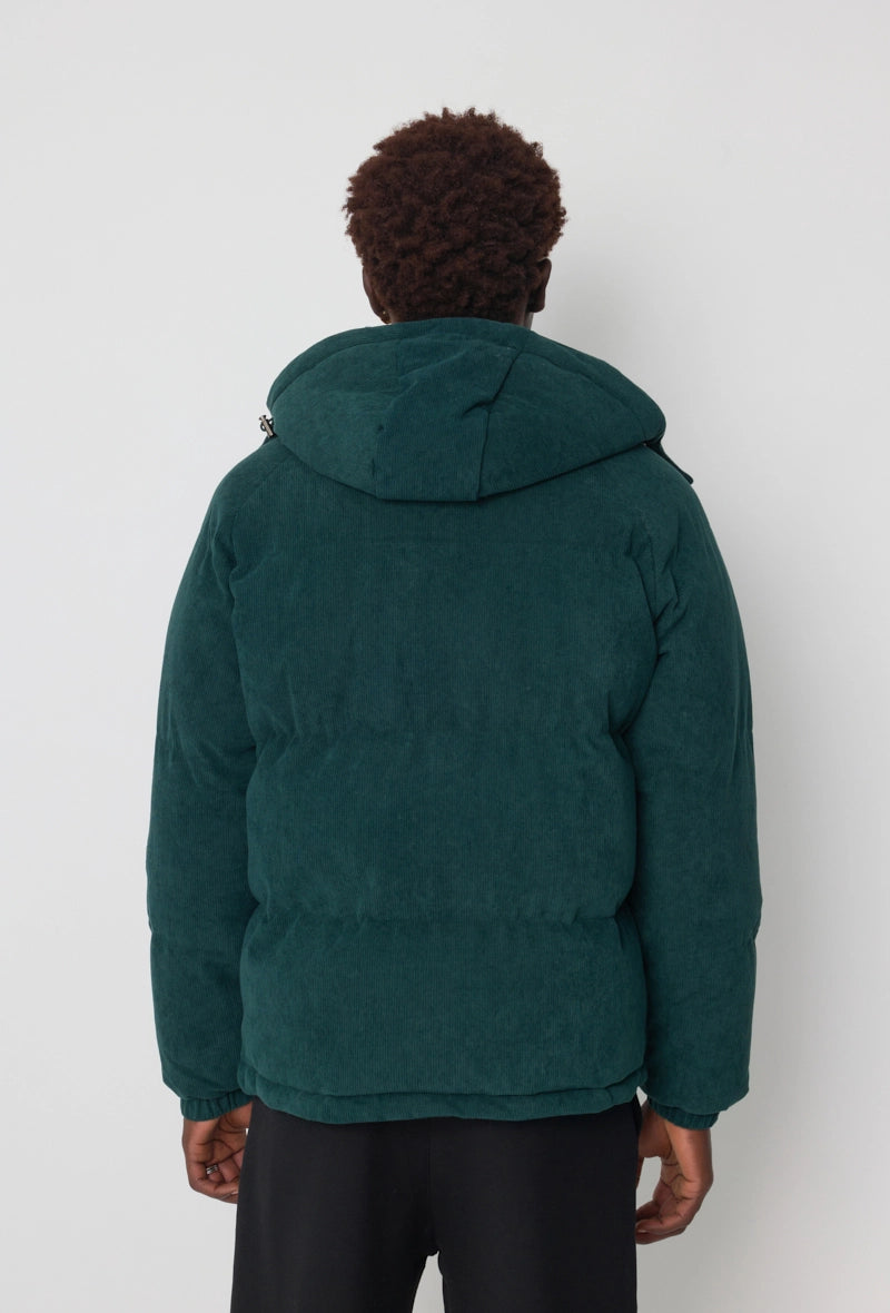 Blouson oversized matelassé à rayure