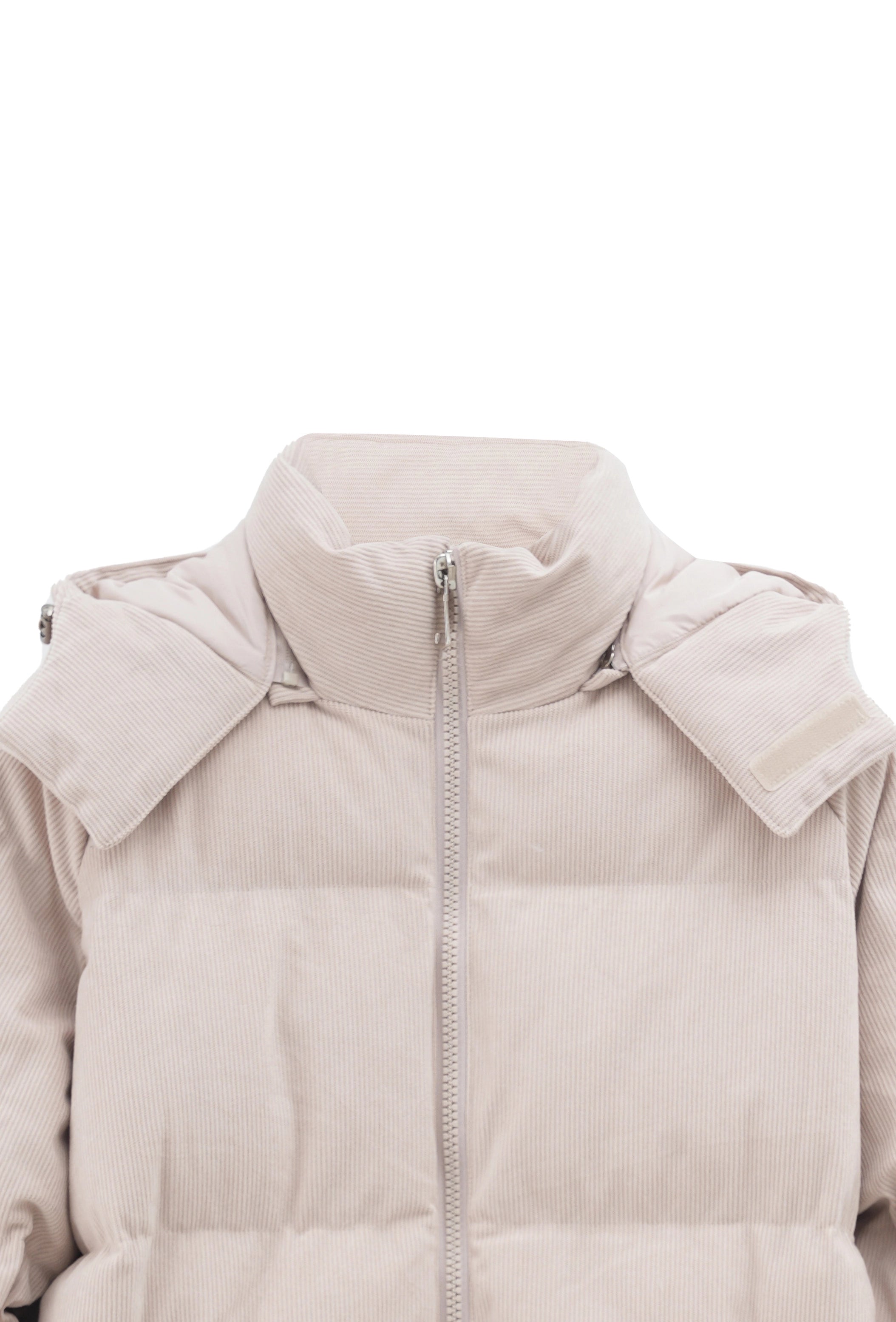 Blouson oversized matelassé à rayure