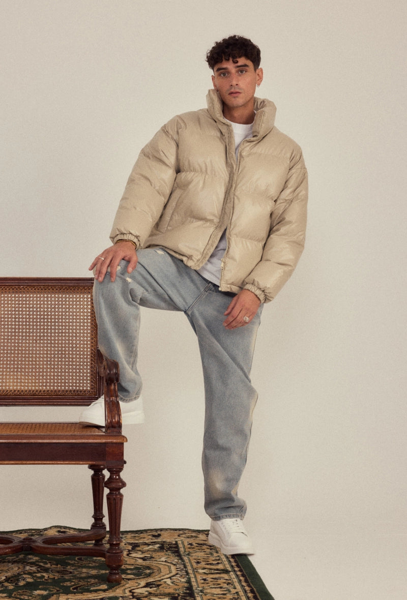 Blouson uni sans capuche