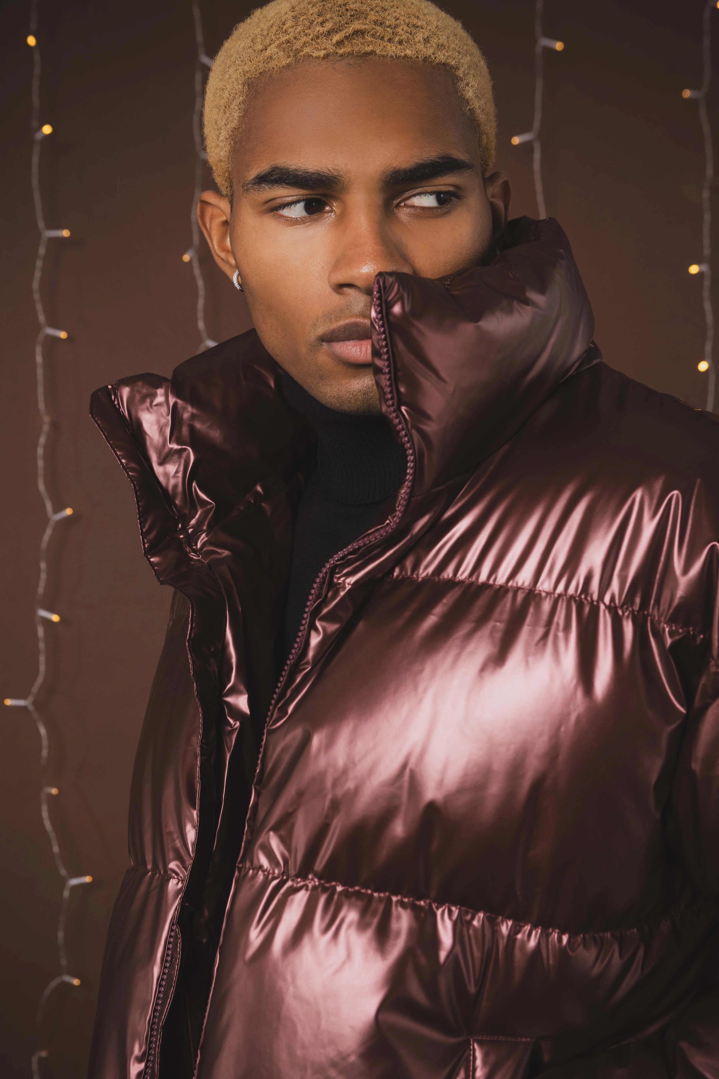 Blouson uni sans capuche