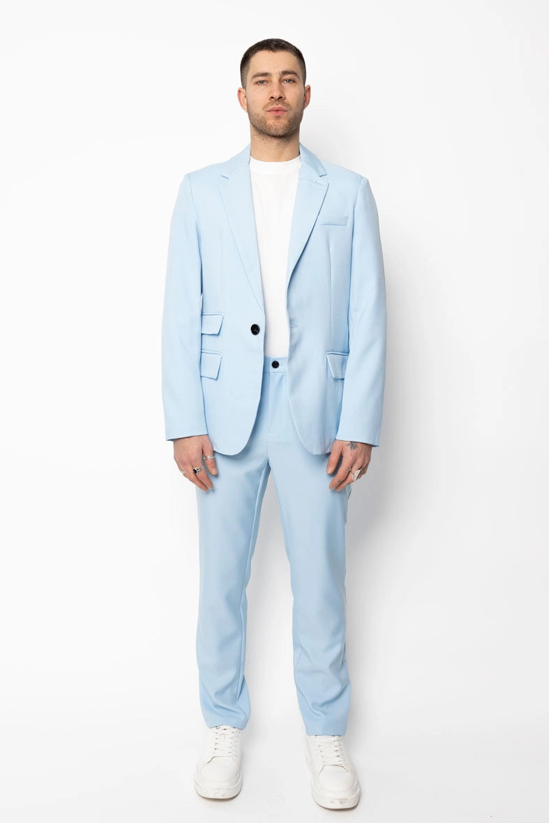 Ensemble blazer et tailleur uni
