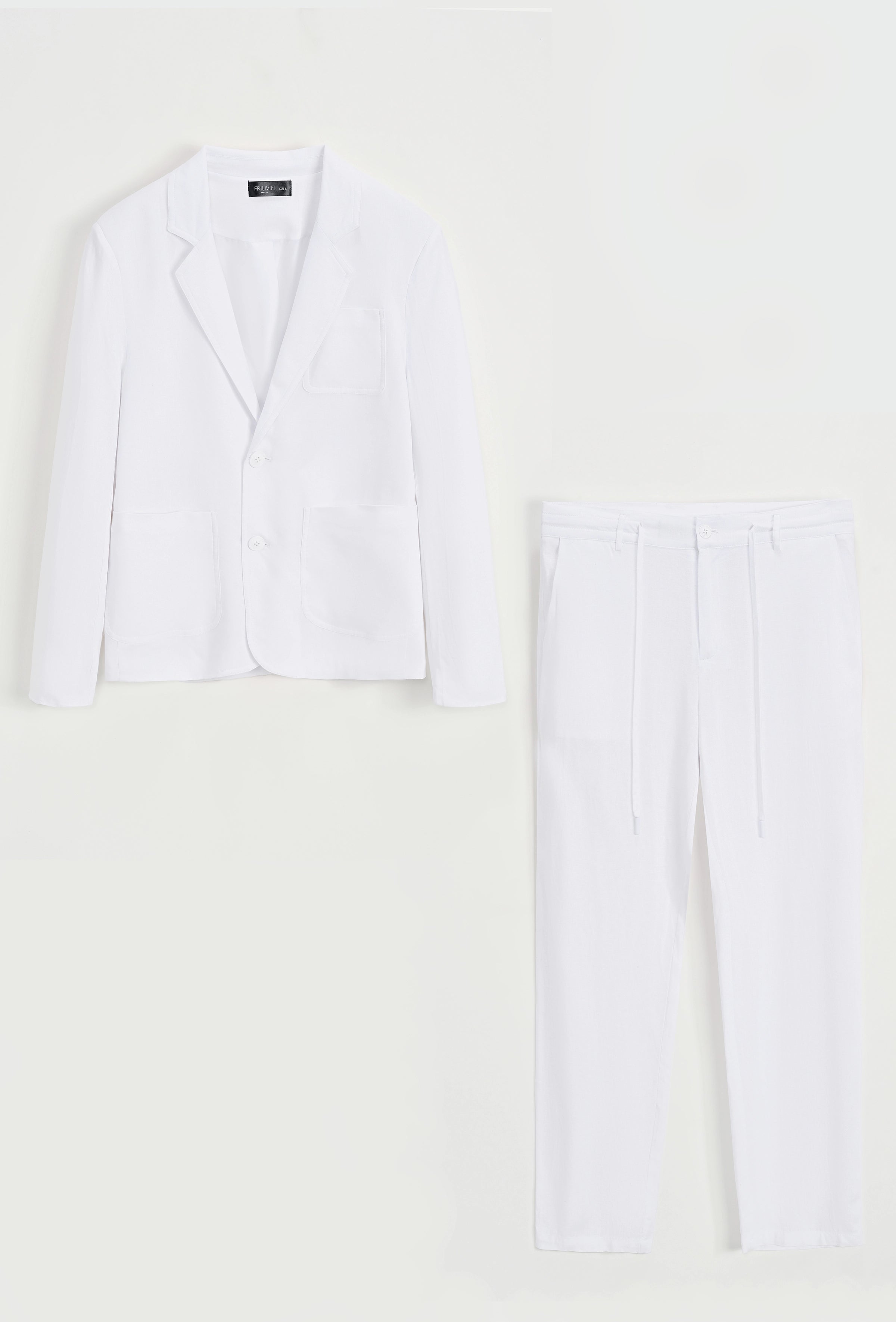 Ensemble blazer et tailleurs uni
