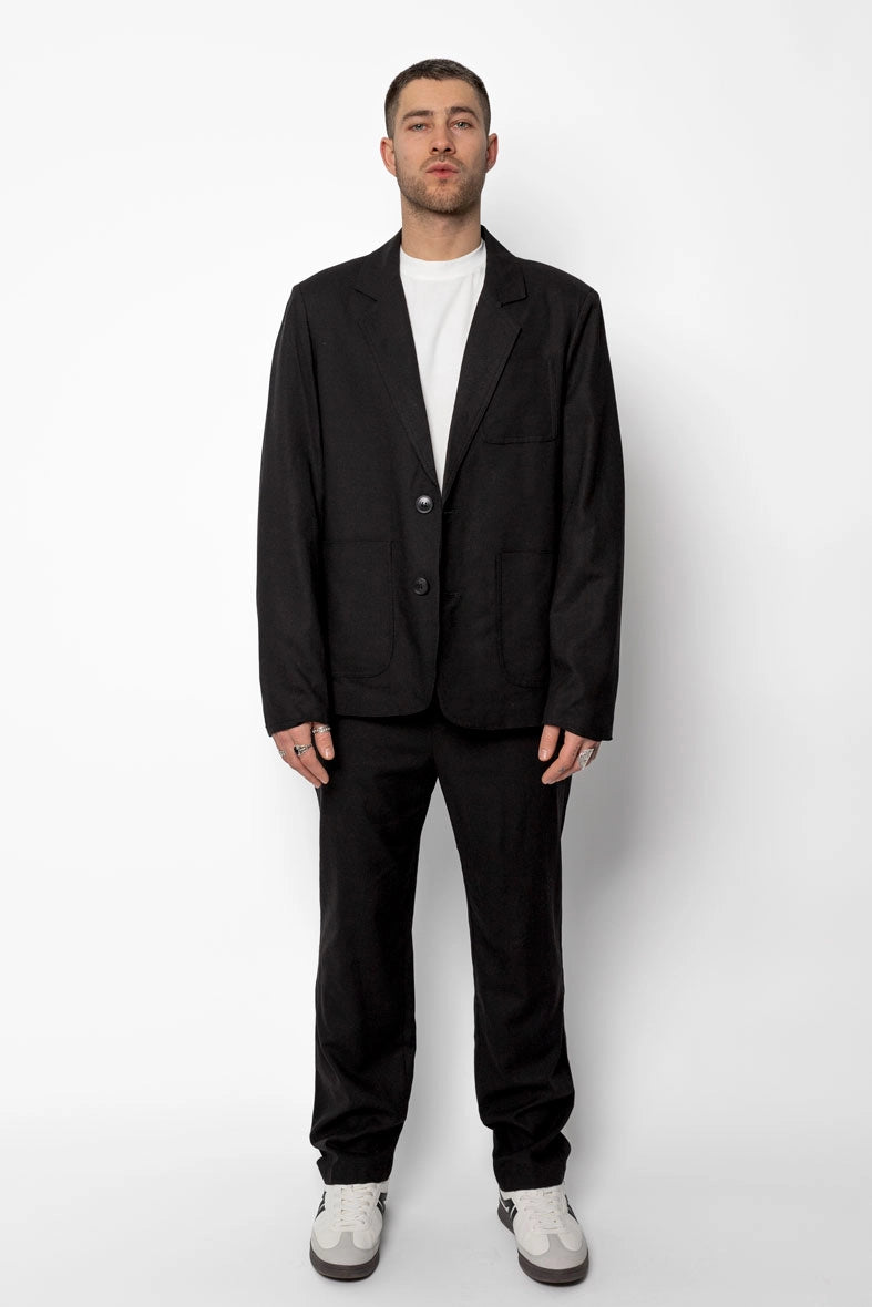 Ensemble blazer et tailleurs uni