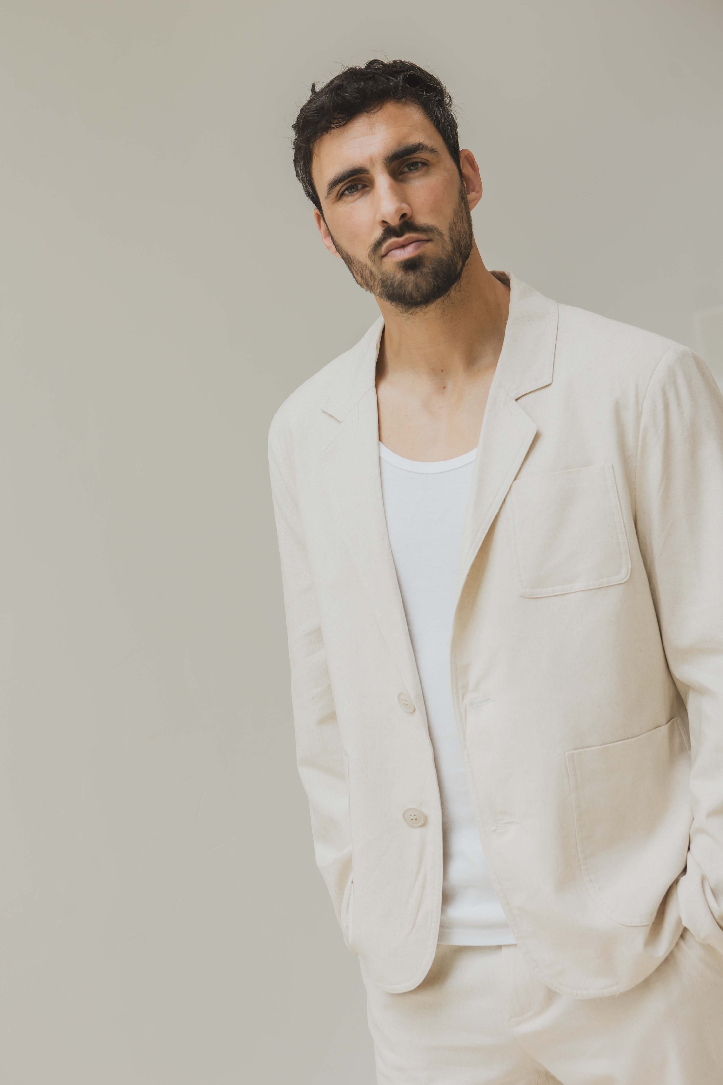Ensemble blazer et tailleurs uni