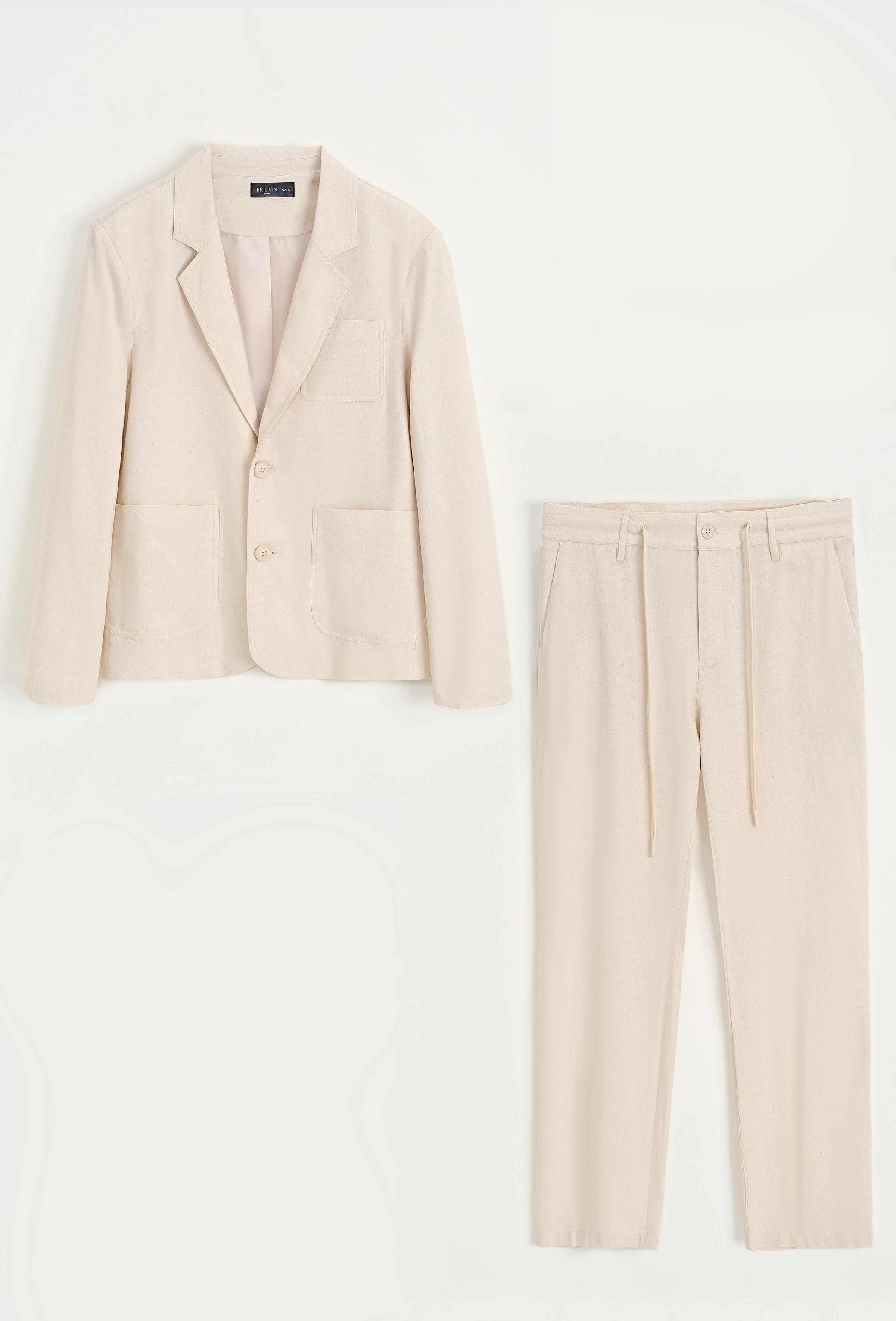Ensemble blazer et tailleurs uni