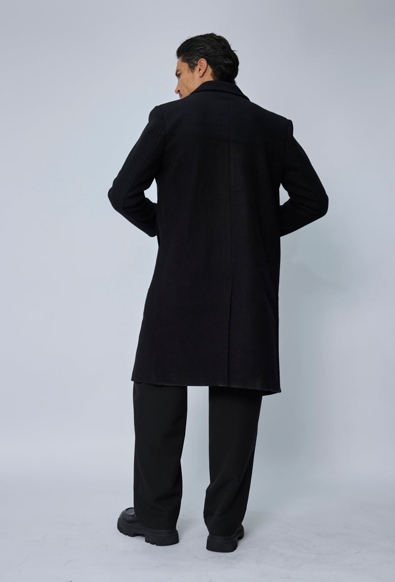 Manteau croisé élégant