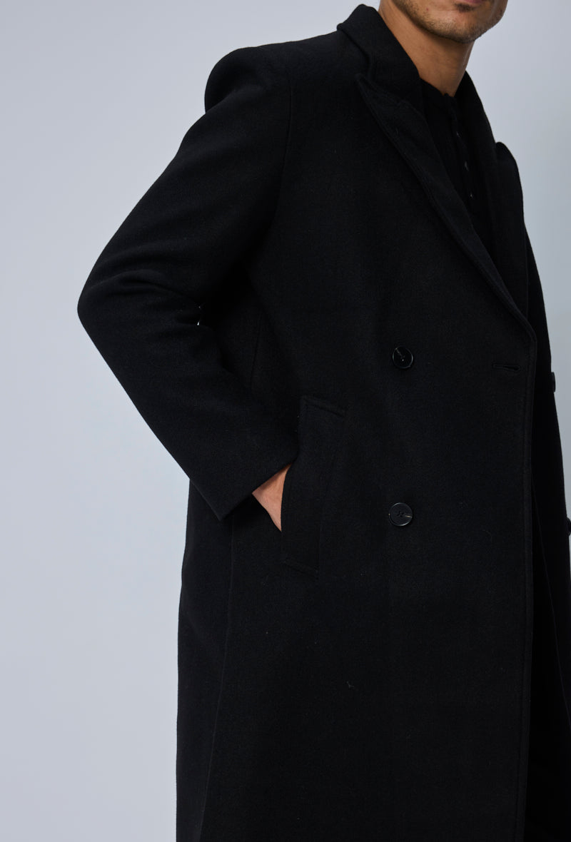 Manteau croisé élégant