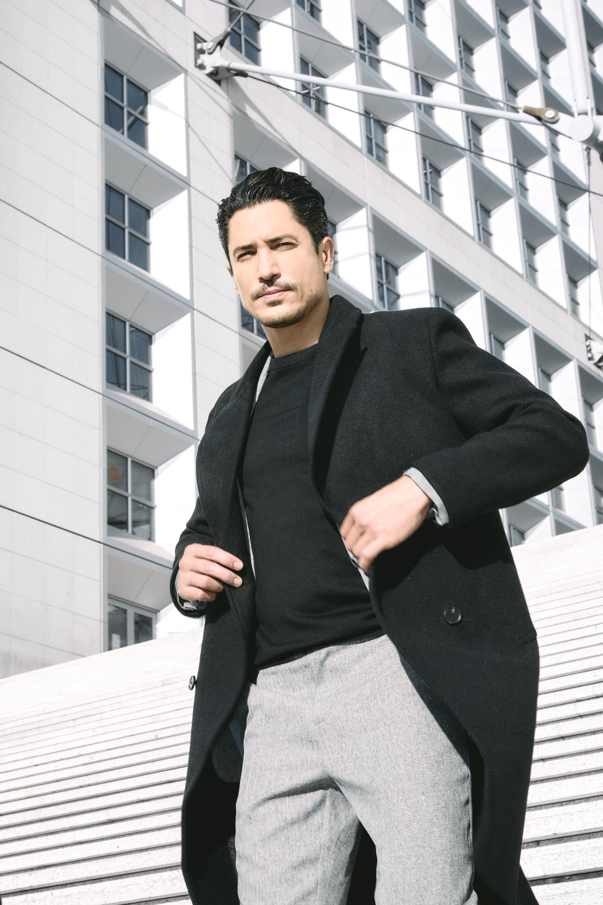 Manteau long chic