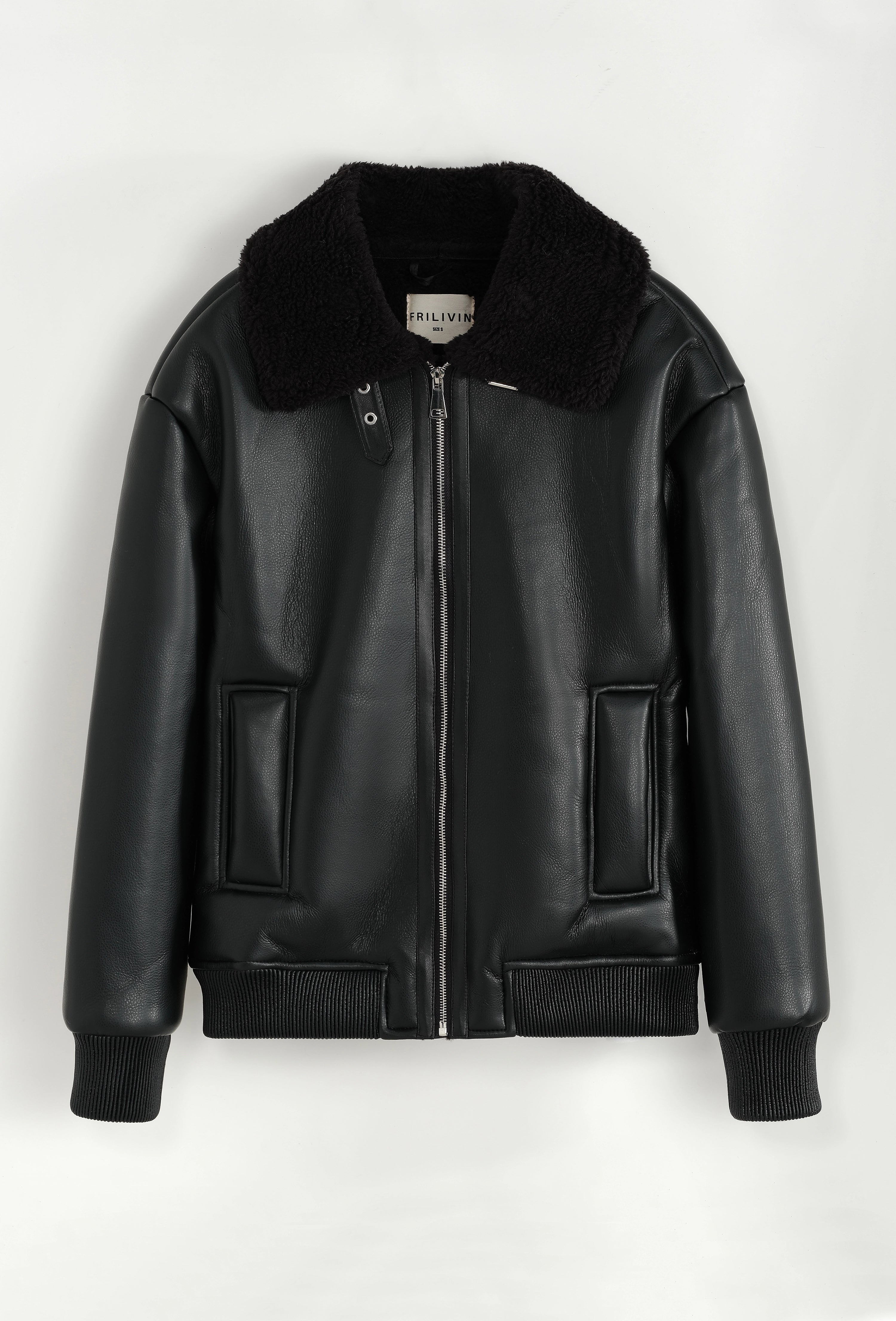 Veste avec col