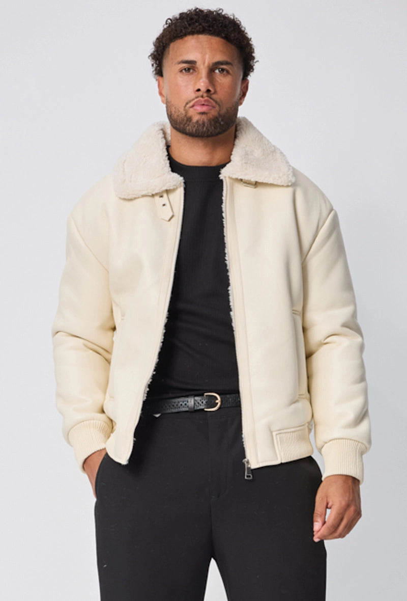 Veste avec col