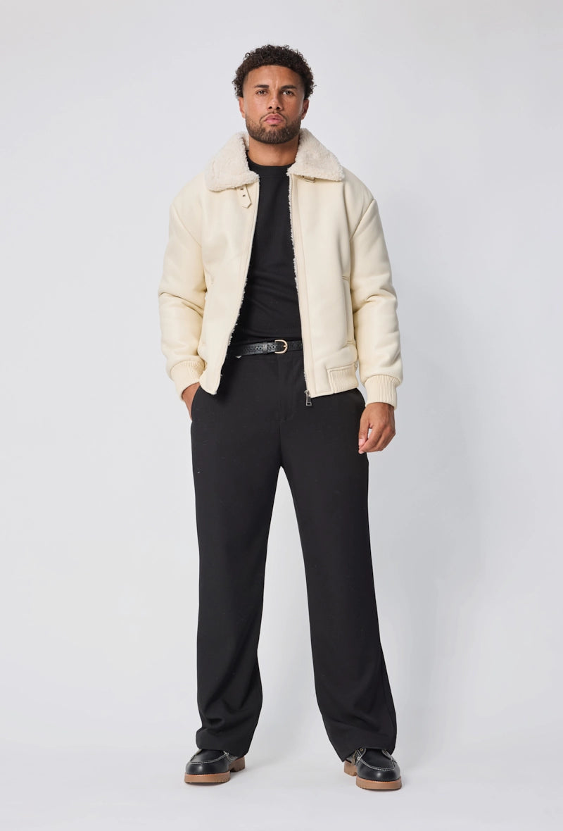 Veste avec col