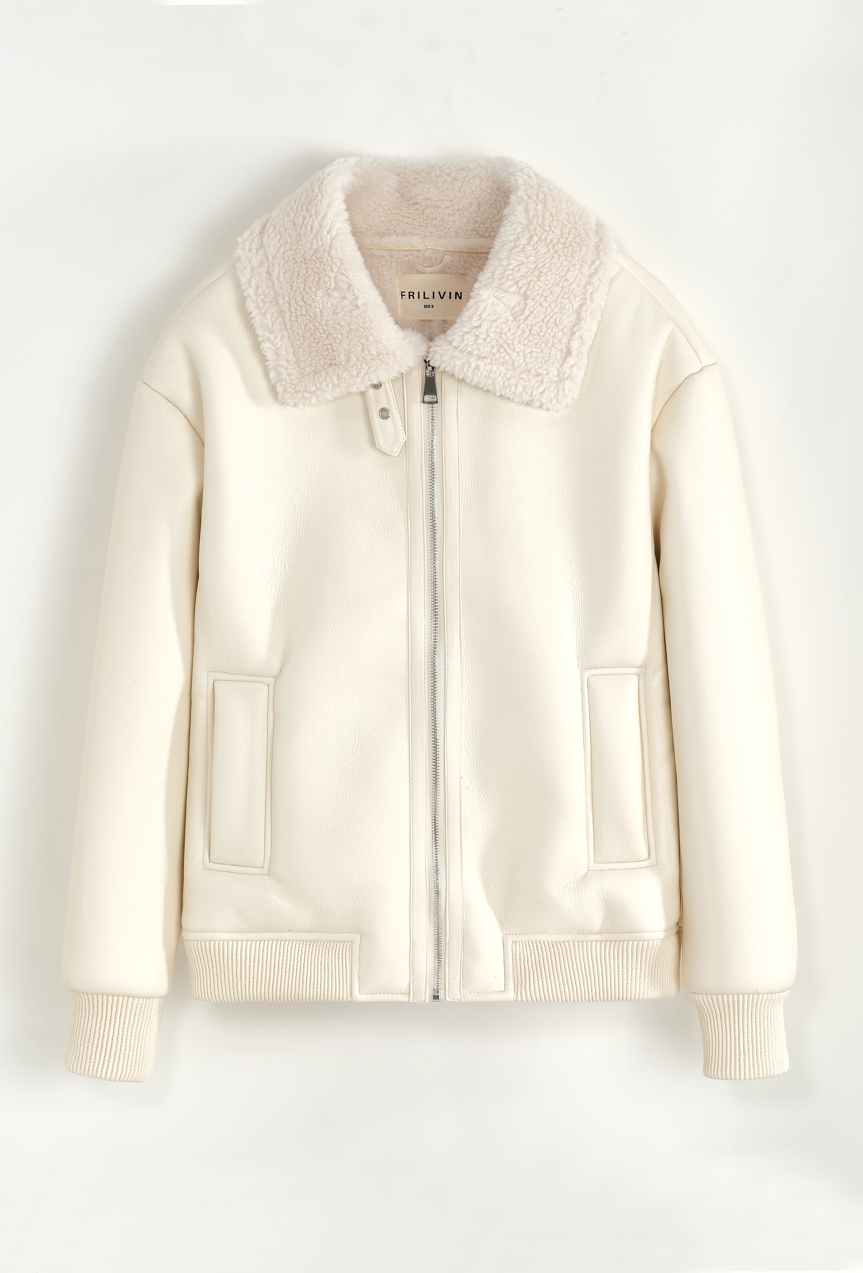 Veste avec col