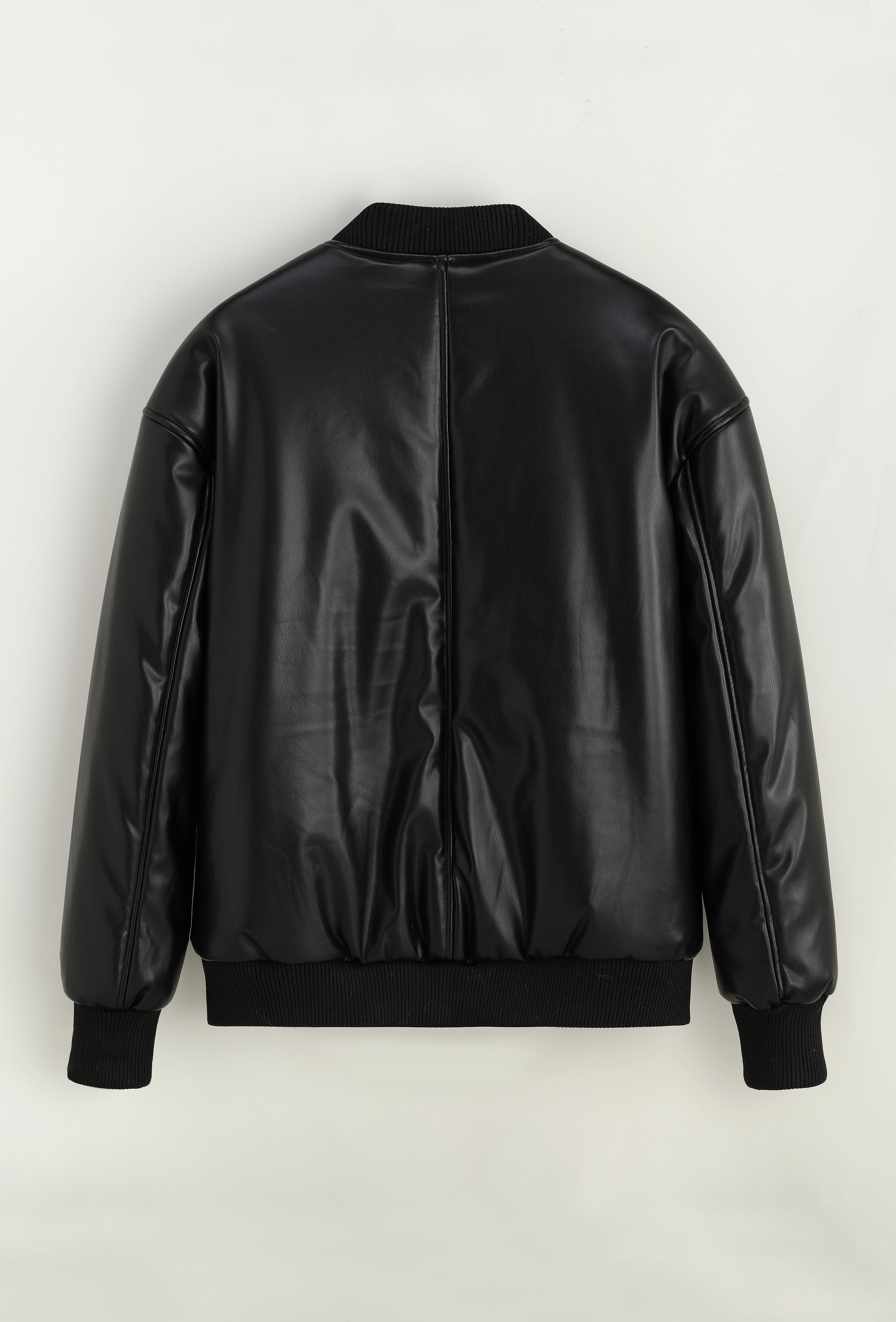 Veste unie sans capuche