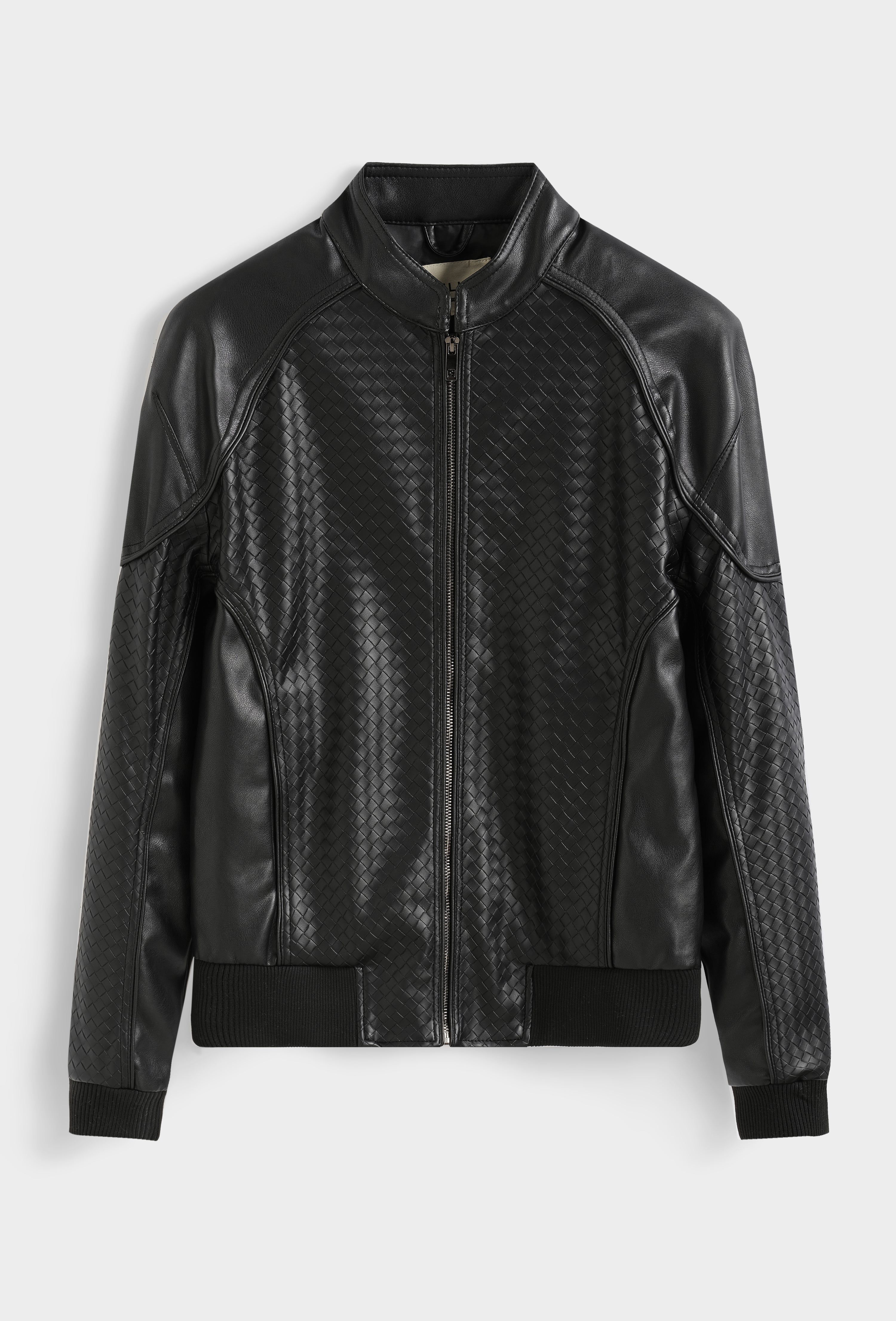 Veste bomber tressée premium
