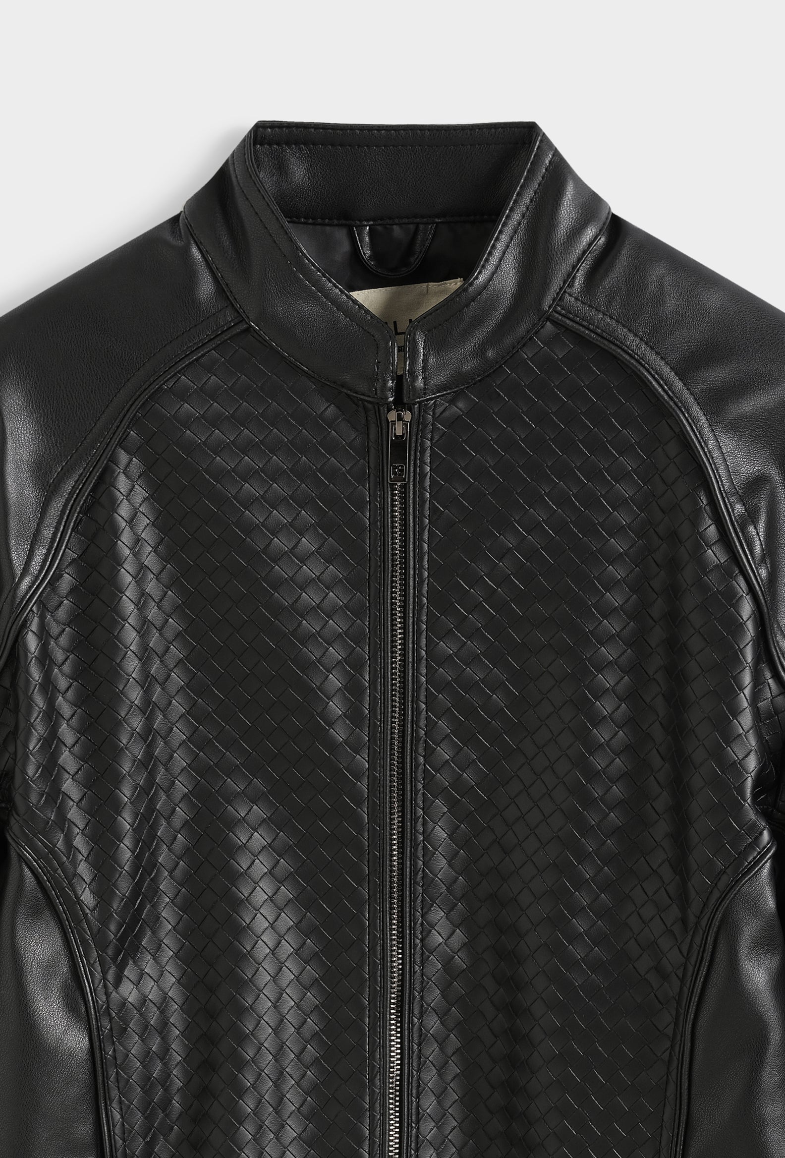 Veste bomber tressée premium
